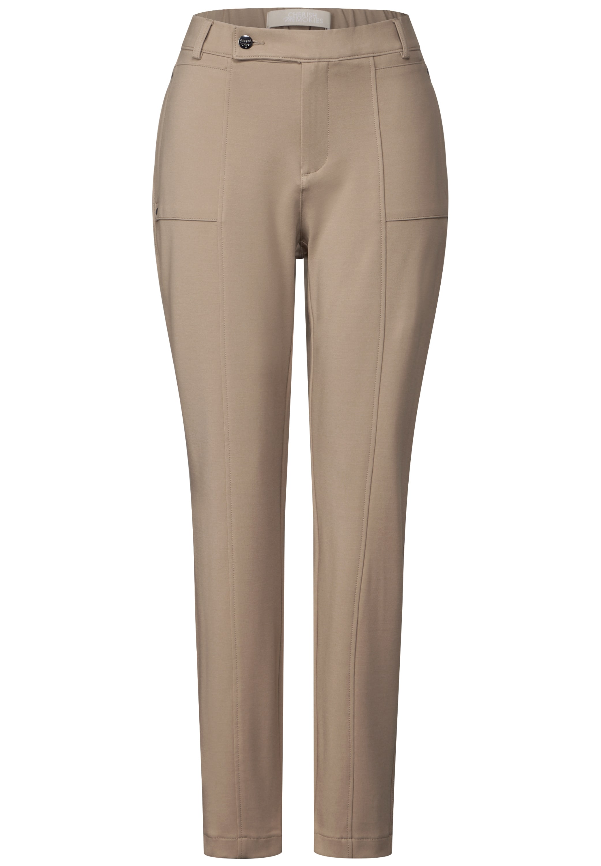 STREET ONE Stoffhose, High Waist