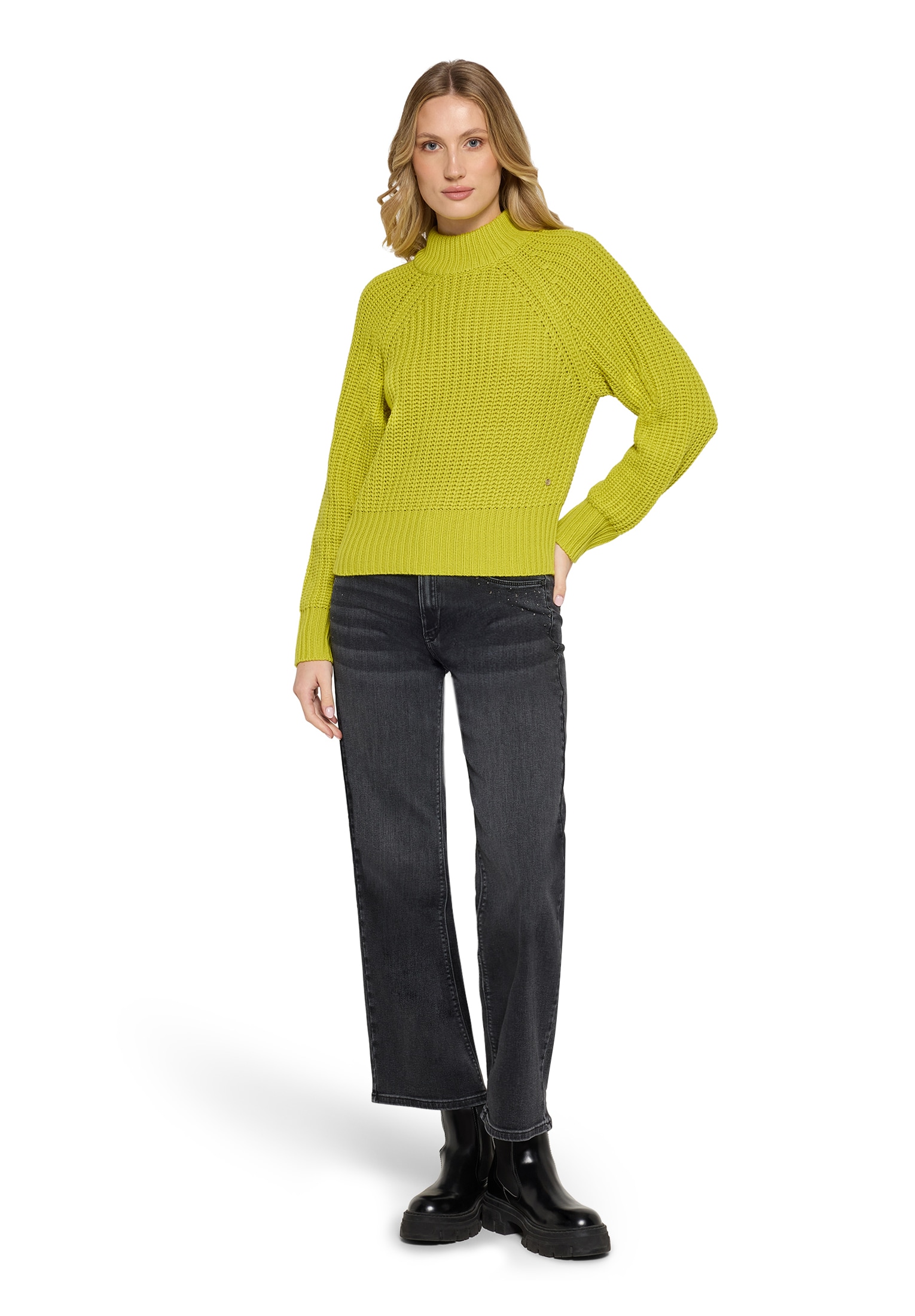 Betty&Co High-waist-Jeans »Damen mit Strass«