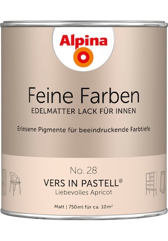 Alpina Lack »Liebevolles Apricot«