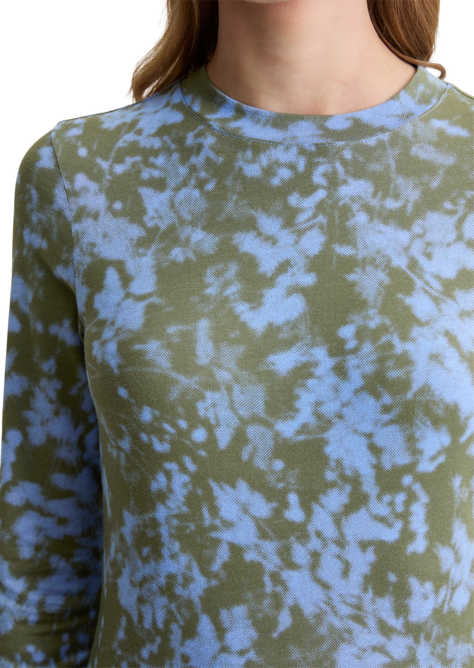 Marc O'Polo DENIM Langarmshirt »aus Print-Jersey«