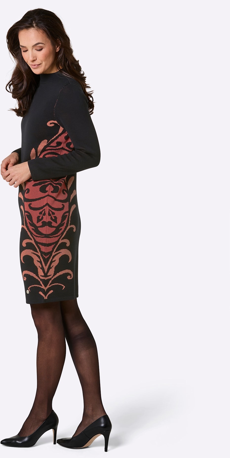 CREATION L PREMIUM Strickkleid »Merino-Lyocell-Strickkleid«