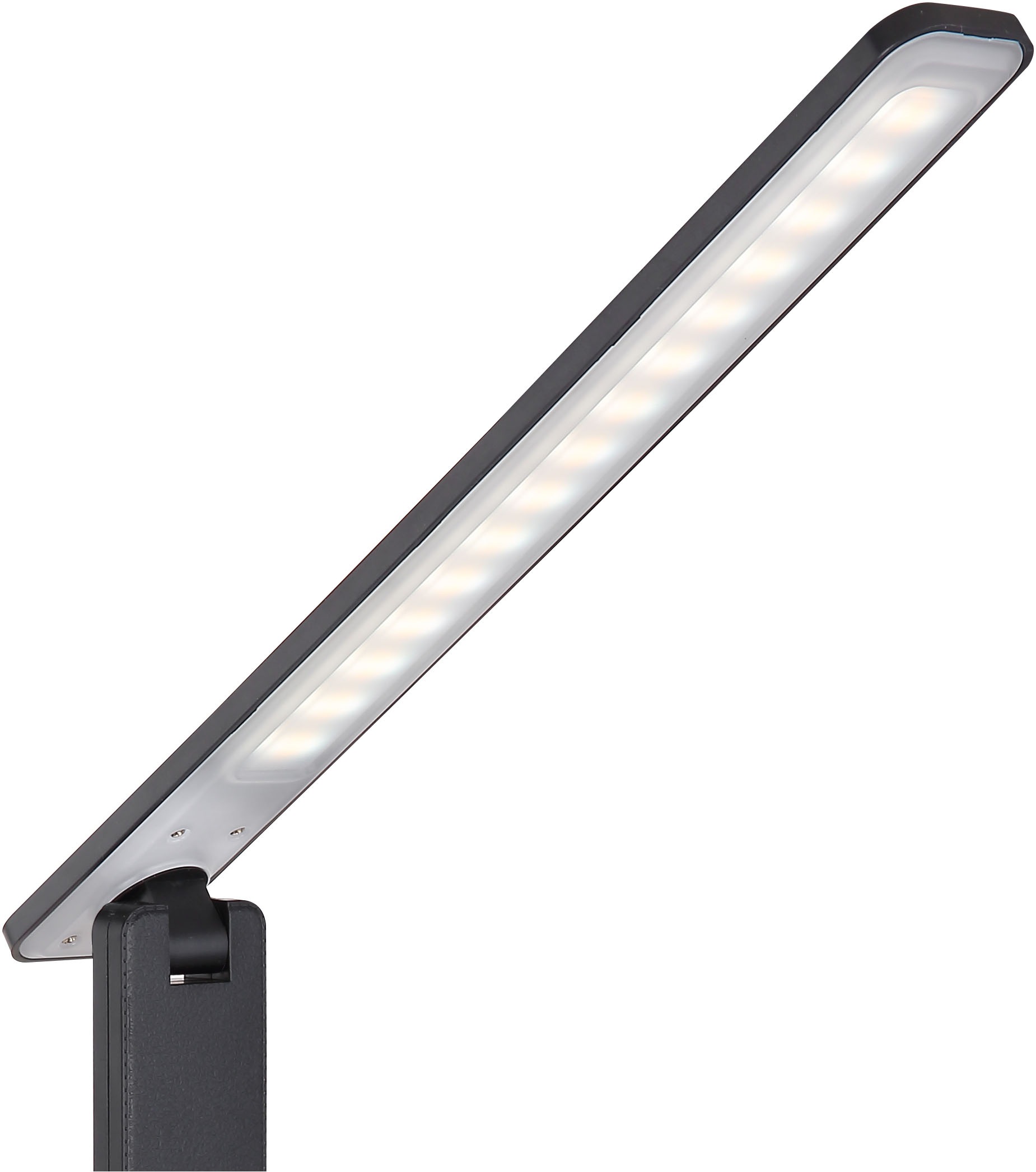 GLOBO LIGHTING LED Tischleuchte »BULLA«, Leuchtmittel LED-Modul | LED fest integriert, Tischlampe/Arbeitszimmer/Bürotischleuchte/schwarz