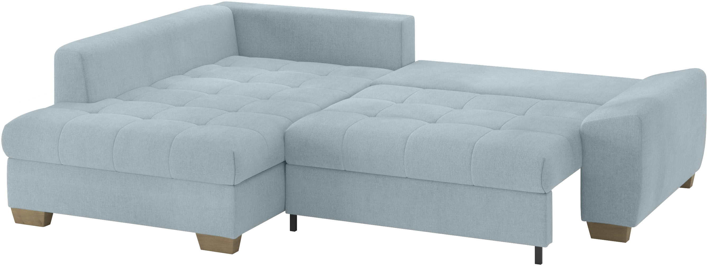 Thumbnail - Mr. Couch Ecksofa "Nikita II, L-Form", Wahlweise mit Bettfunktion, Bettkasten & RGB-LED-Beleuchtung