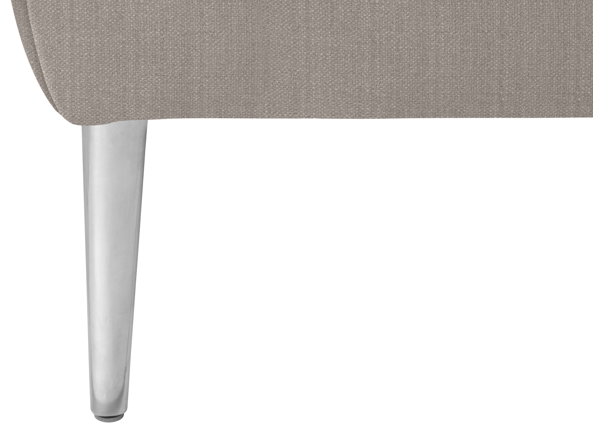 W.SCHILLIG 2-Sitzer »enjoy&MORE« mit Sitztiefenverstellung, Füße silber matt, Breite 202 cm