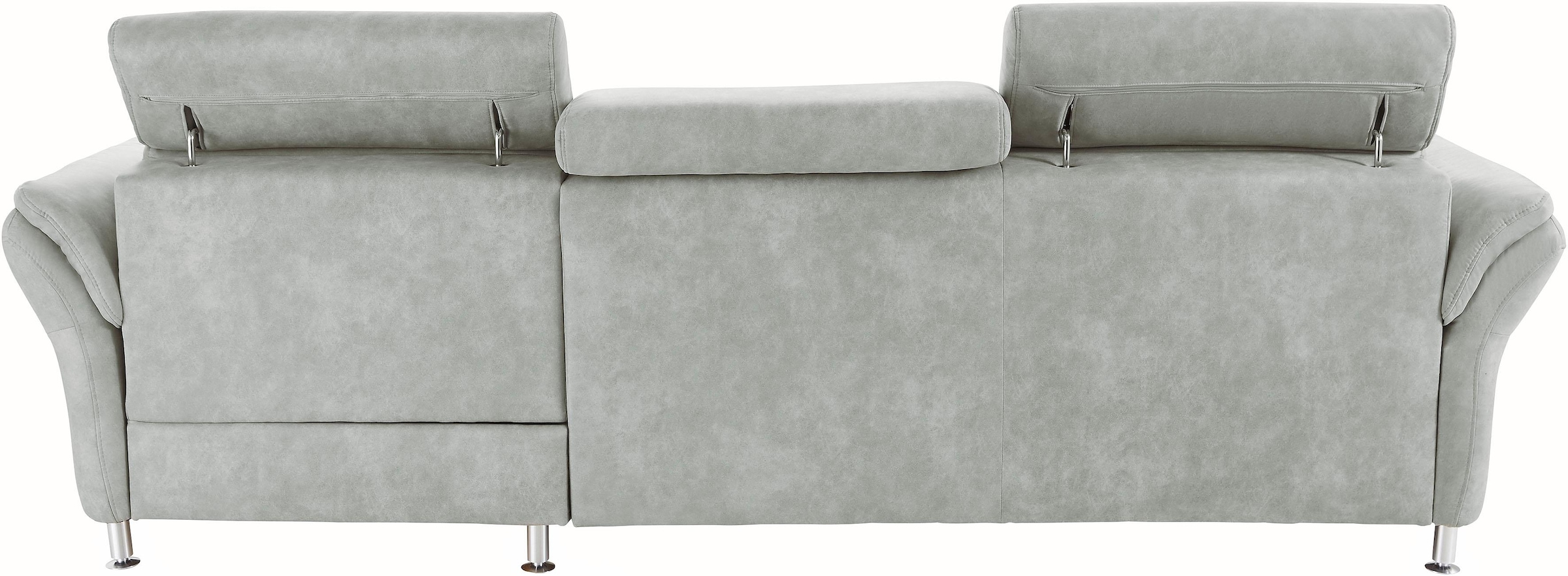 sit&more Ecksofa »Avignon L-Form«, Kopfteilverstellung, wahlweise mit Bettfunktion und Bettkasten