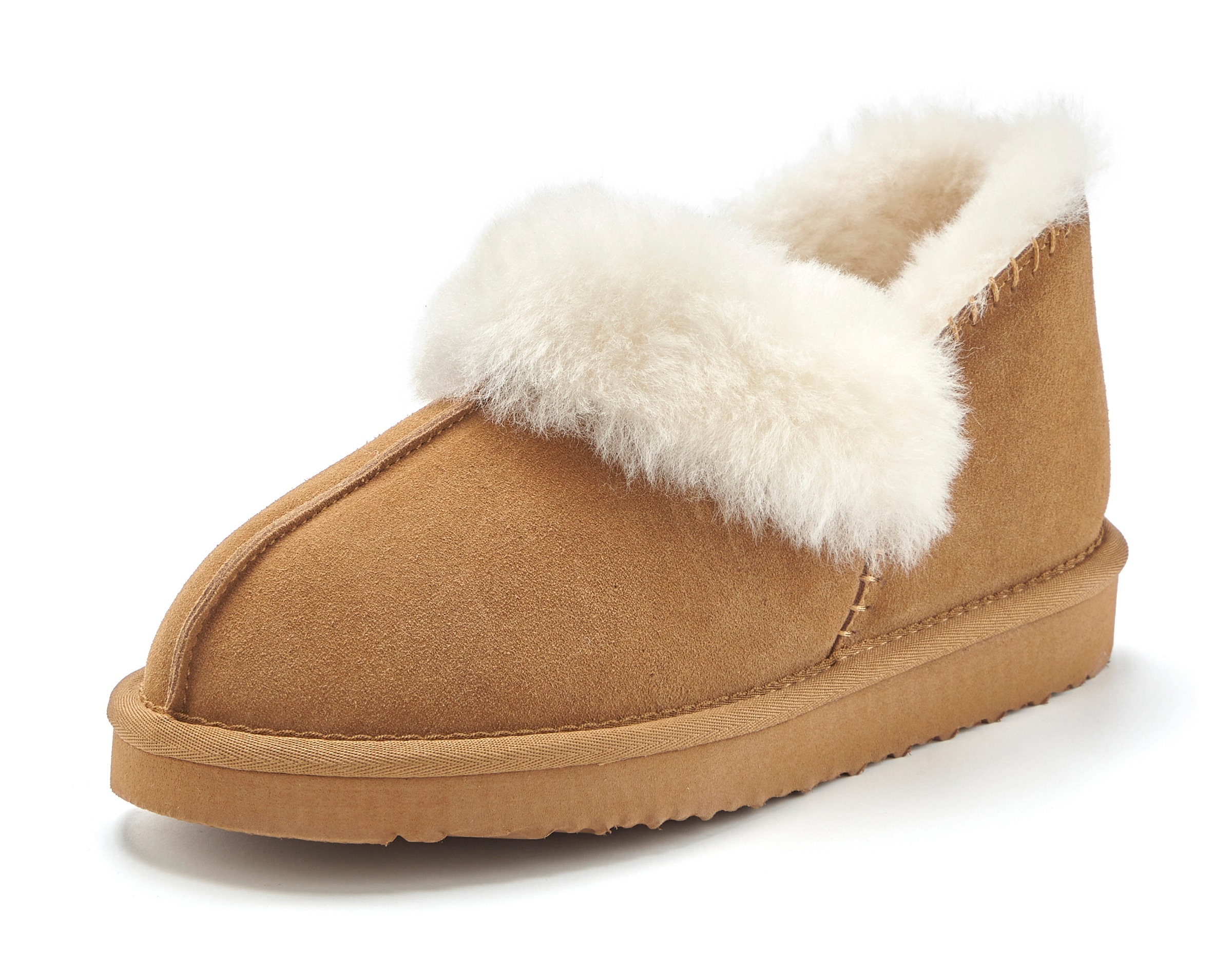 Vivance Hausschuh "Plüsch Hausschuh, Pantolette, Pantoffel, Homeslippers" m günstig online kaufen