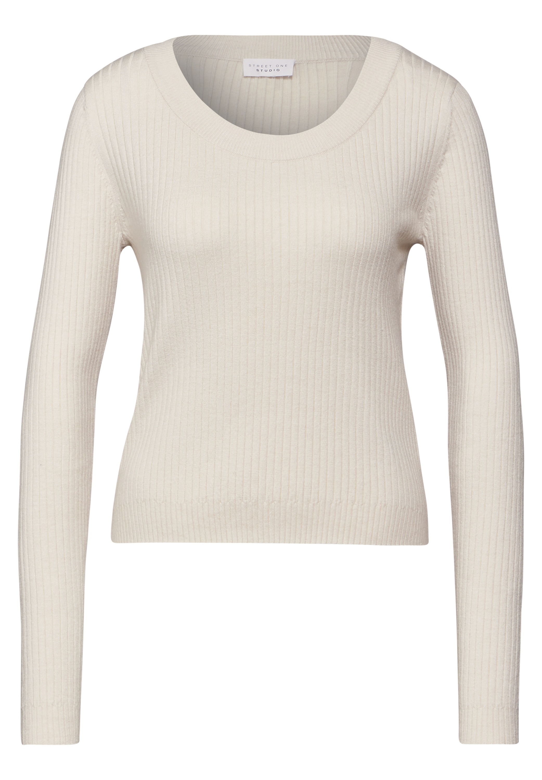 STREET ONE STUDIO Sweatshirt, aus softem Materialmix