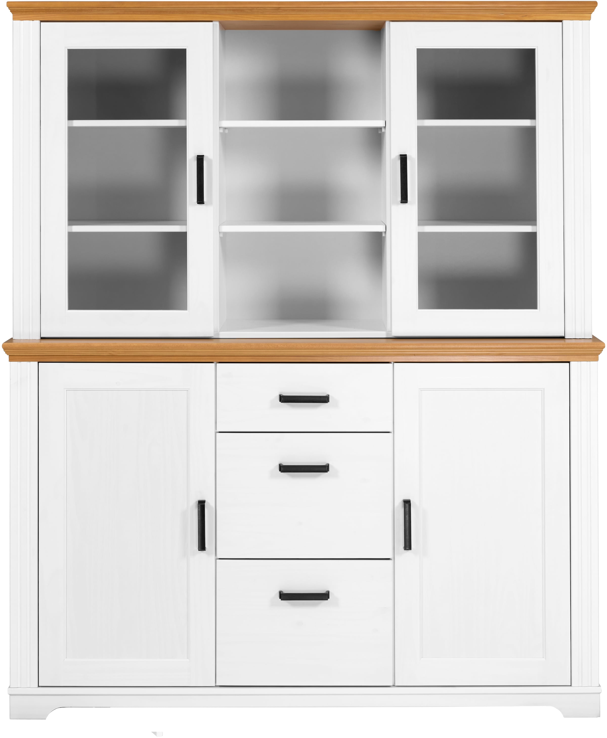 Inter Link Buffet "Buffet Maluno" 1 Stk. tlg. Kiefer Massiv, soft-close, St günstig online kaufen