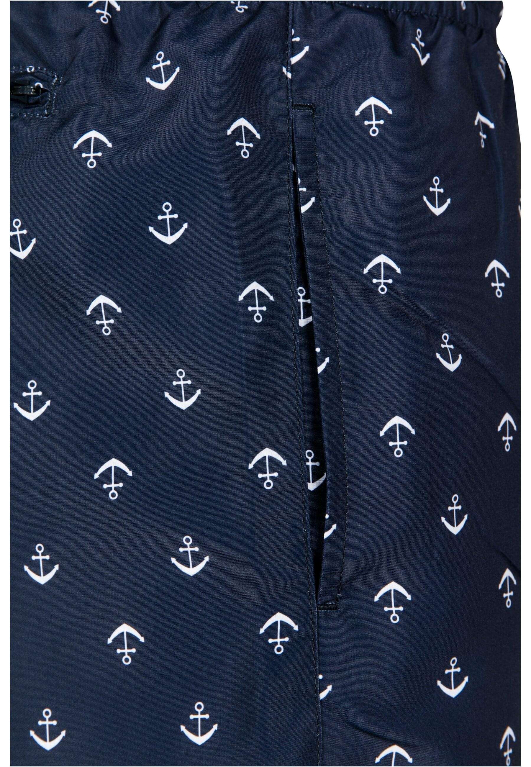 URBAN CLASSICS Badeshorts »Urban Classics Herren Pattern Swim Shorts«