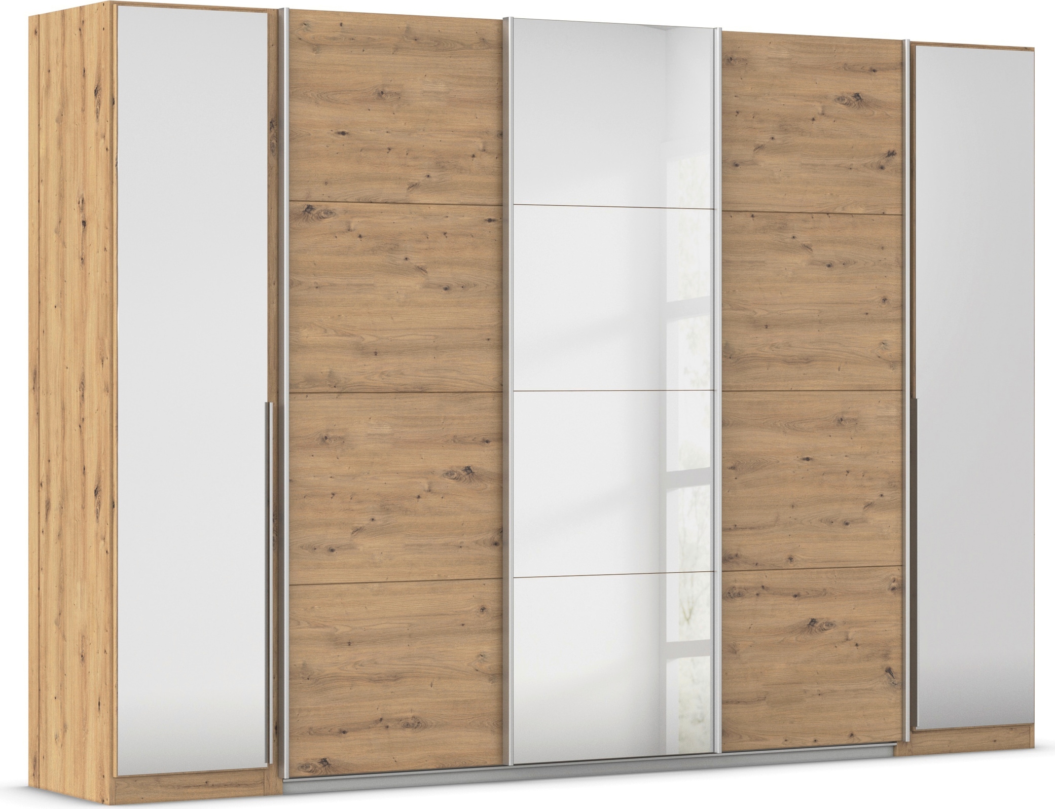 OTTO home "Dreh-/Schwebetürenschrank Kleiderschrank Familie, Agordo" (B/H/T ca. 301x210X62cm, viele Farben & auch mit Spiegeln erhältlich)