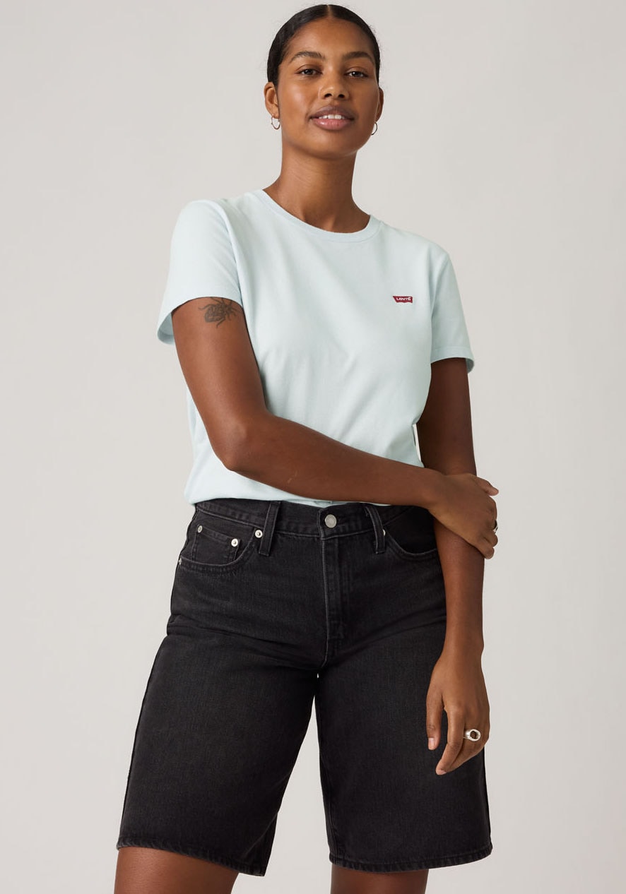 Levis "TEE Minilogo" mit kleiner Logostickerei