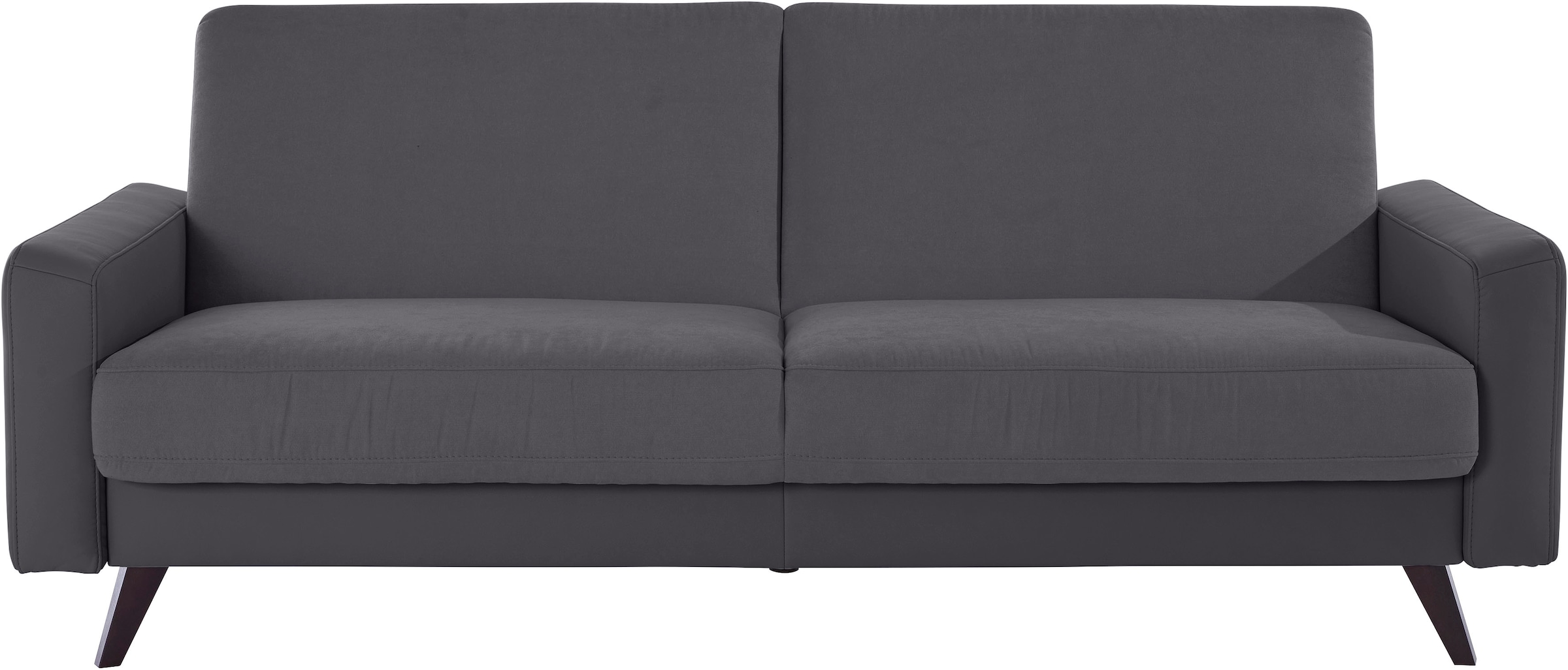 exxpo - sofa fashion 3-Sitzer "Samso, elegant und bequem, toller Sitzkomfort, Schlafsofa", Kippcouch, inklusive Bettfunk