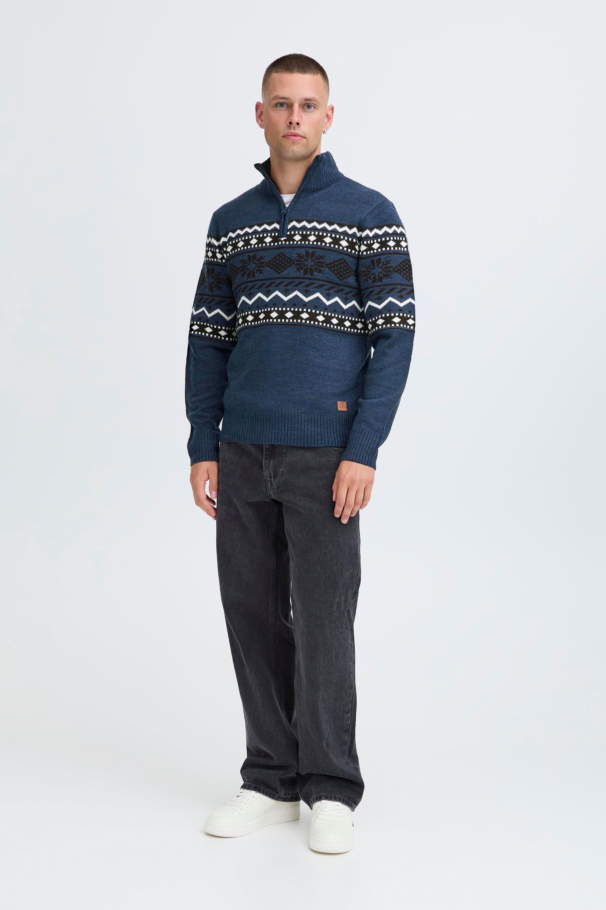 Thumbnail - Blend Troyer "BHNolan" Klassischer Troyer mit Norweger-Muster