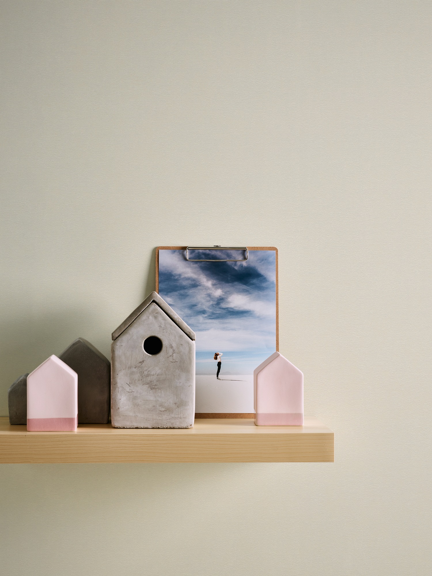 Thumbnail - A.S. Création Vliestapete "Casual Living einfarbige Tapete Unitapete mit Struktur Landhaus" matt strukturiert Vliestapet...