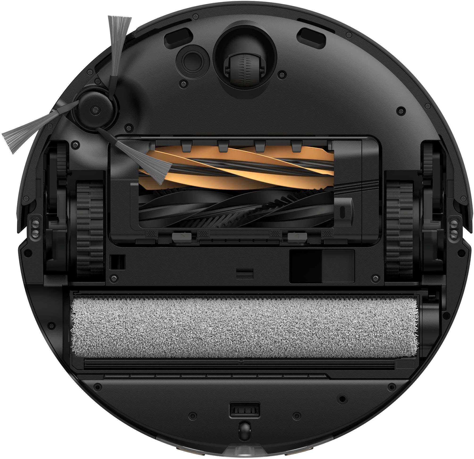 Dreame Saugroboter »mit Wischfunktion Aqua10 Ultra Roller Complete« Warmwasser-Wischsystem, Rollenmopp, überwindet Hindernisse, 30.000 Pa