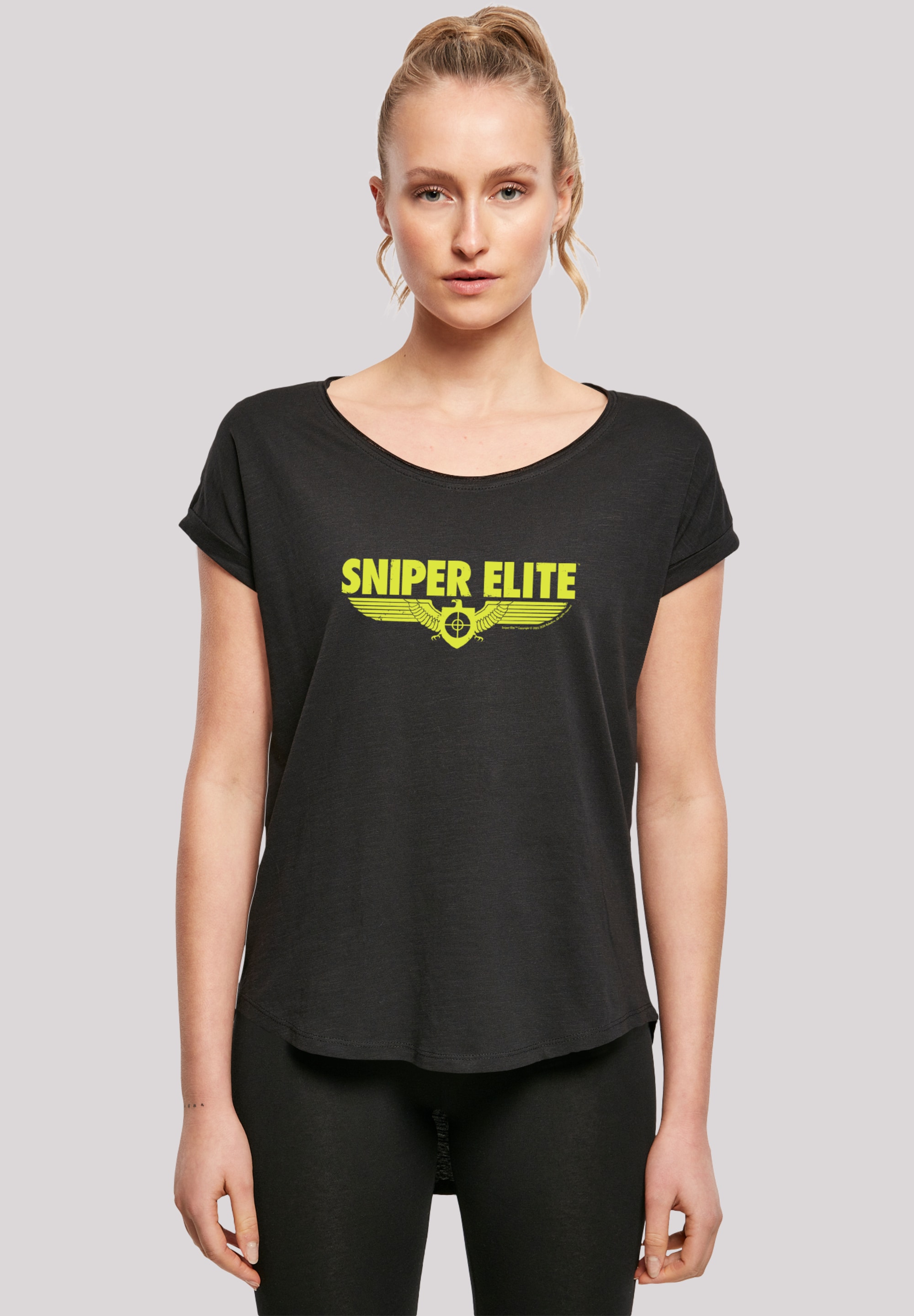 F4NT4STIC T-Shirt "Sniper Elite Yellow Logo", Premium Qualität günstig online kaufen