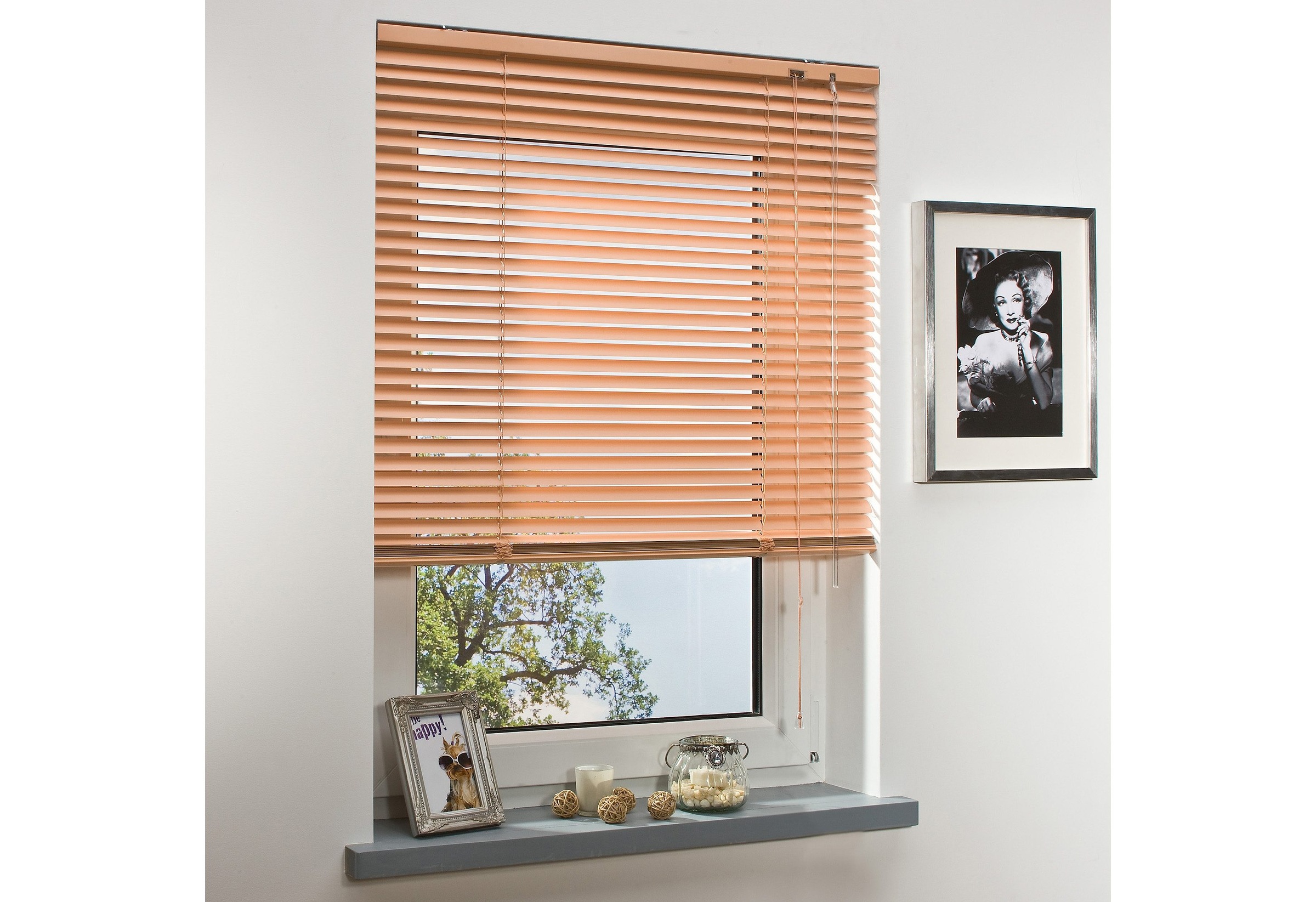 Liedeco Jalousie "Aluminium-Jalousie" mit Bohren freihängend Aluminium günstig online kaufen