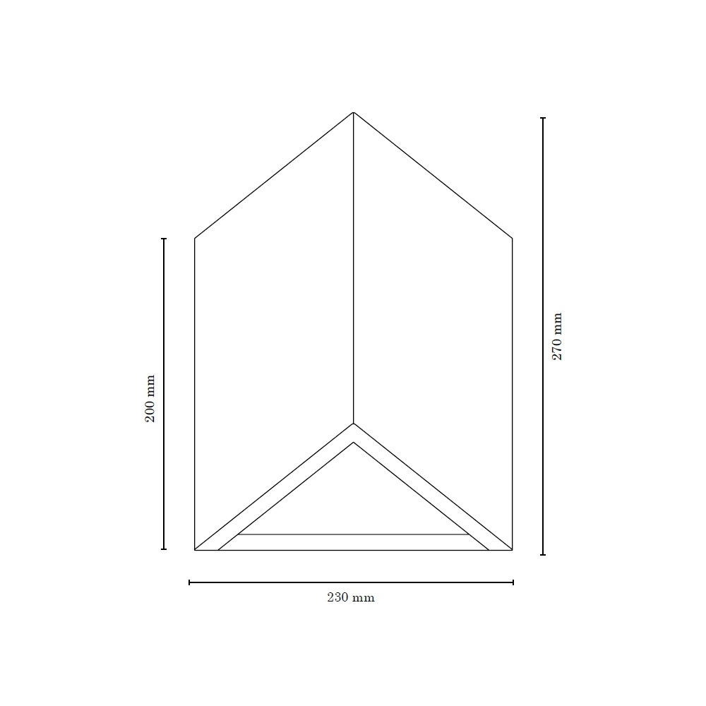 »TREKANT«, Light | SPOT flammig-flammig LED Wandleuchte 2 BAUR