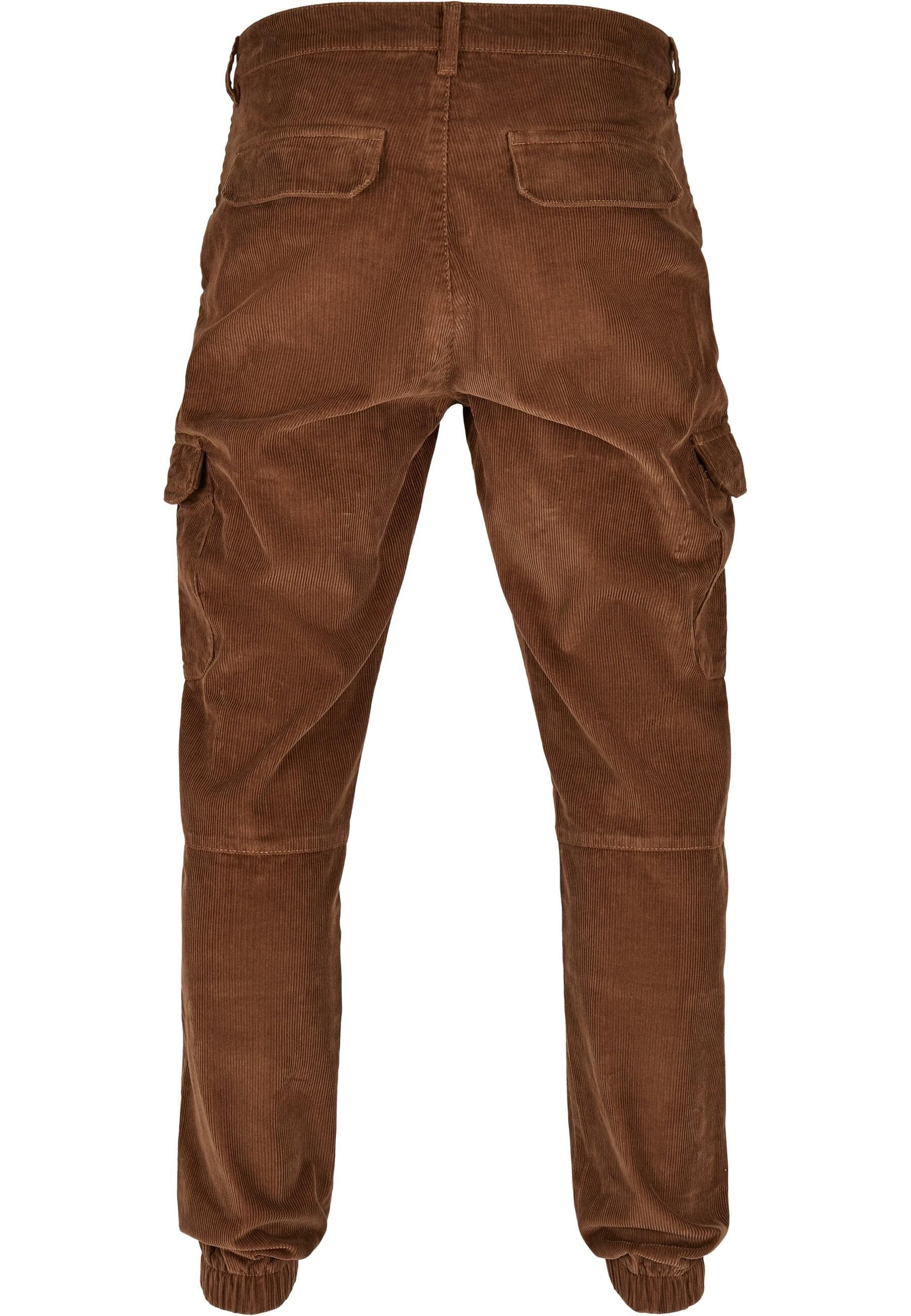 URBAN CLASSICS Jogginghose »Urban Classics Herren Corduroy Cargo Jogging Pants«, (1 tlg.)