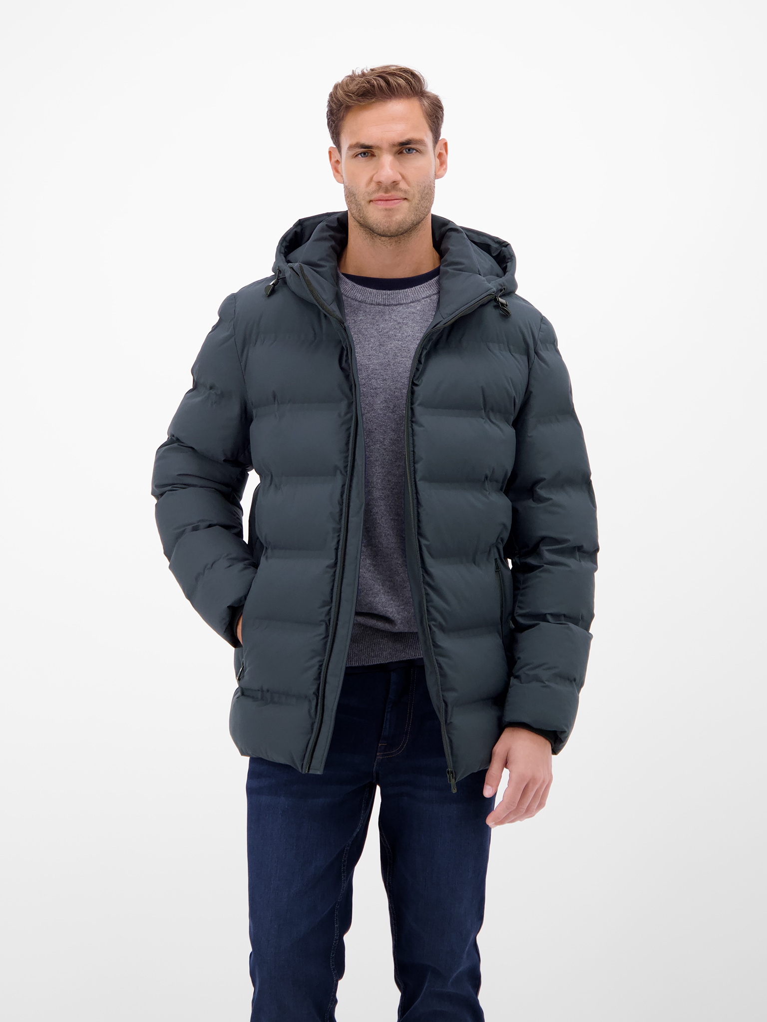 LERROS Outdoorjacke mit Kapuze mit Kapuze