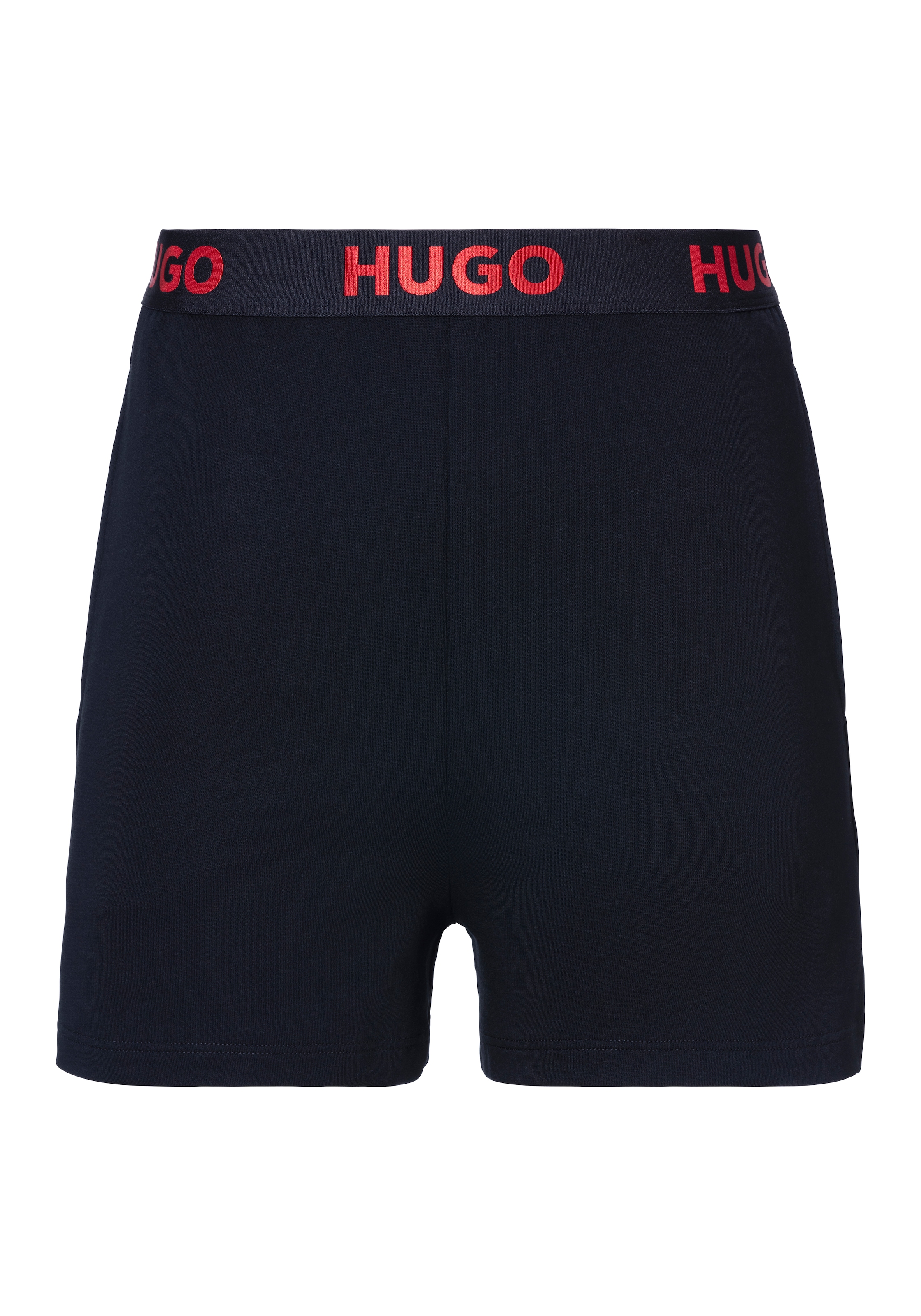 HUGO Underwear Pyjamahose "SPORTY LOGO SHORTS", mit elastischem Bund