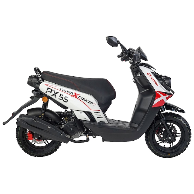 GT UNION Mofaroller »PX 55 Cross-Concept«, 50 cm³, 25 km/h, Euro 5, 2,5 PS  auf Rechnung online bestellen | BAUR