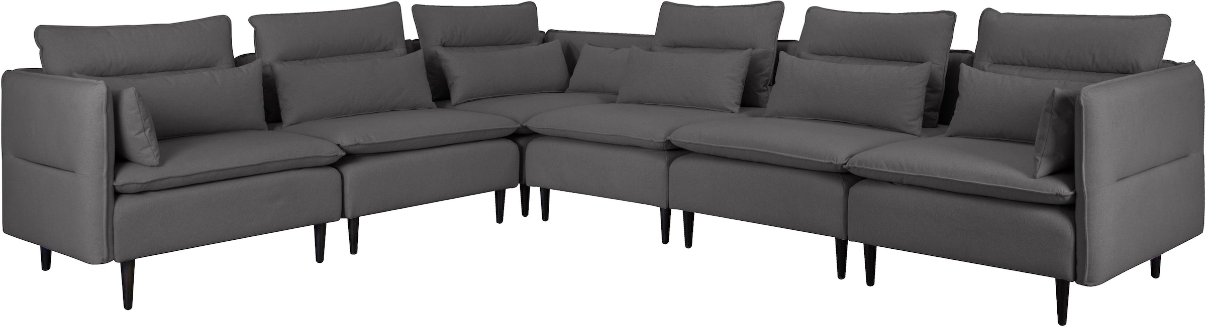 andas Ecksofa »ALVIK L-Form«, zusammengesetzt aus Modulen, erweiterbar mit Modulen der Serie