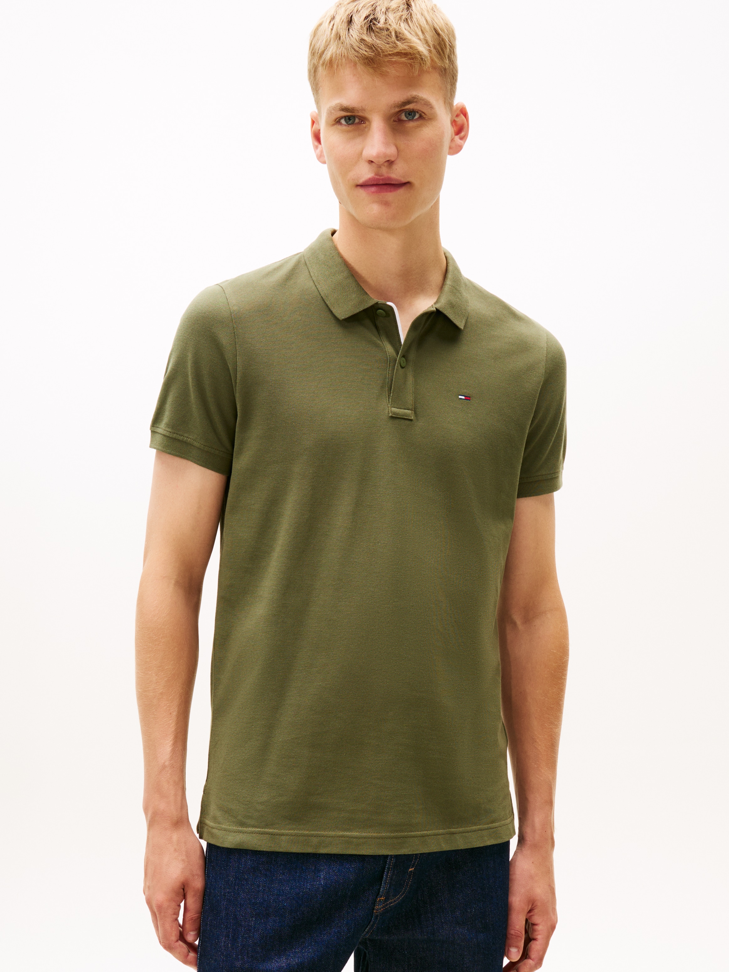 Tommy Jeans Poloshirt "TJM SLIM PLACKET POLO EXT" günstig online kaufen