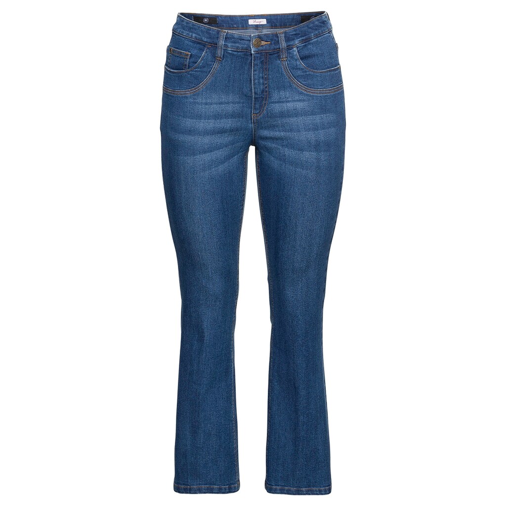 Sheego Bootcut-Jeans »sheego Jeans«, mit verstellbarem Bund