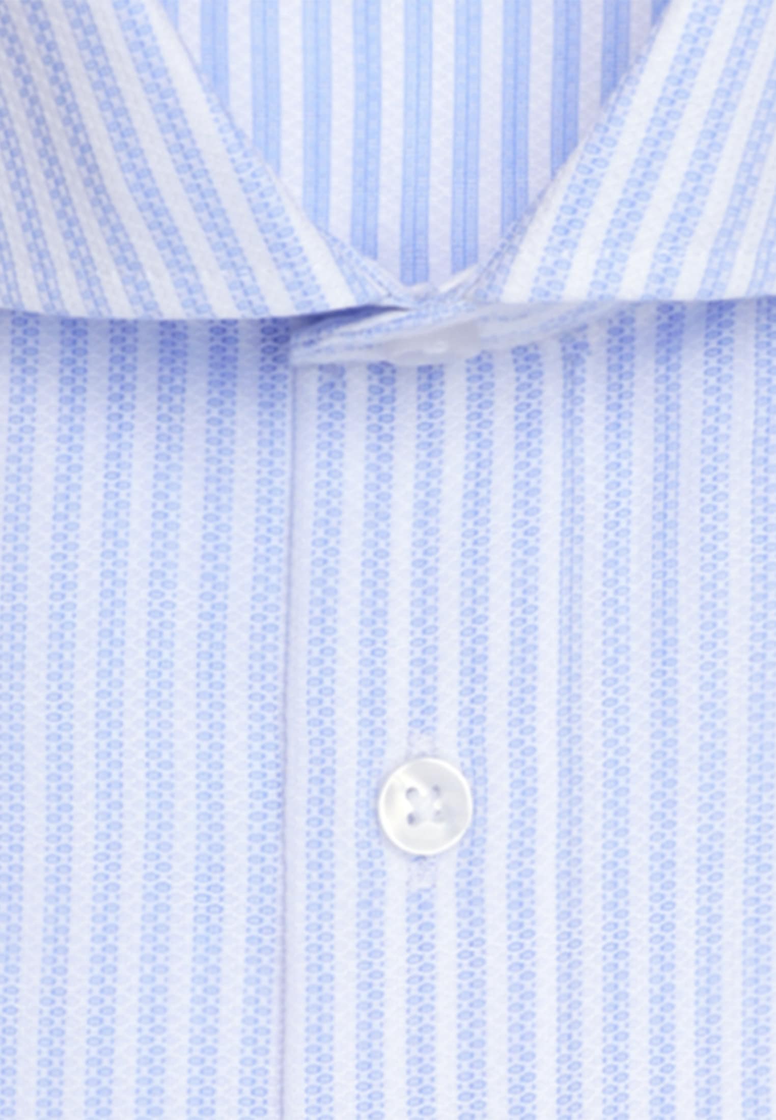 seidensticker Businesshemd »Schwarze Rose« Shaped 1/1 Kentkragen Gestreift