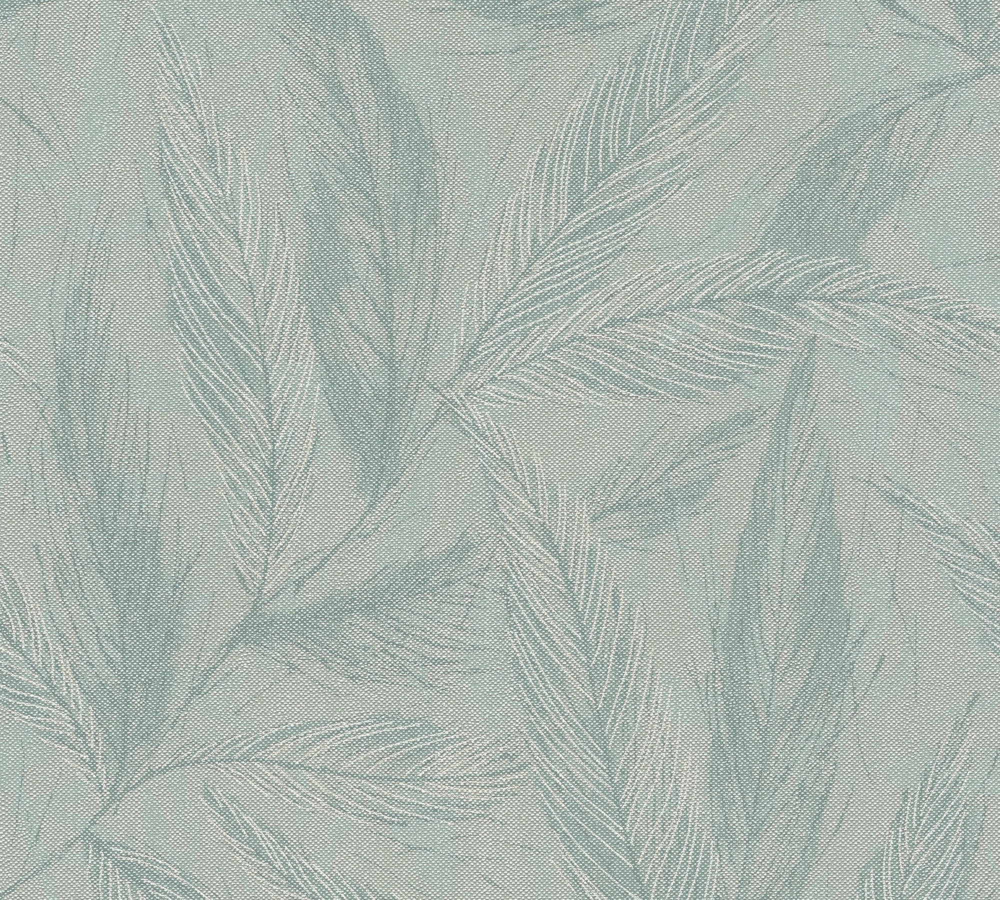 A.S. Création Vliestapete »mit Blätter-Design natürliche Eleganz« matt strukturiert Dekorative Vliestapete mit filigranem Blattmuster