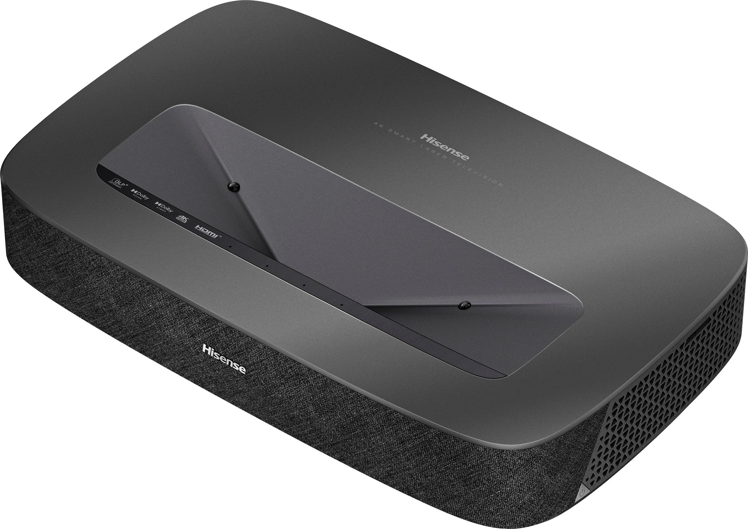 Hisense DLP-Beamer »Hisense 90L5HD Daylight Screen (90 Zoll) Laser Projektor«, 4K, HDR, Game Mode, Dolby Atmos