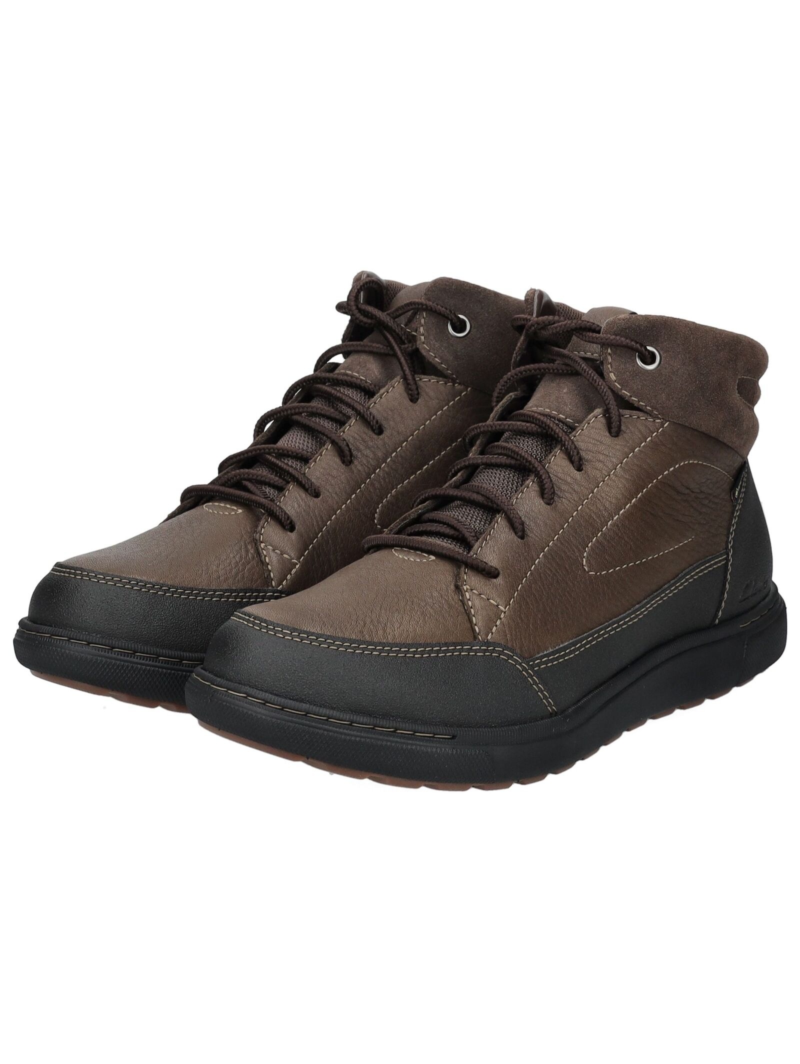 Clarks Schnürstiefelette »Clarks Stiefelette Leder/Synthetik«