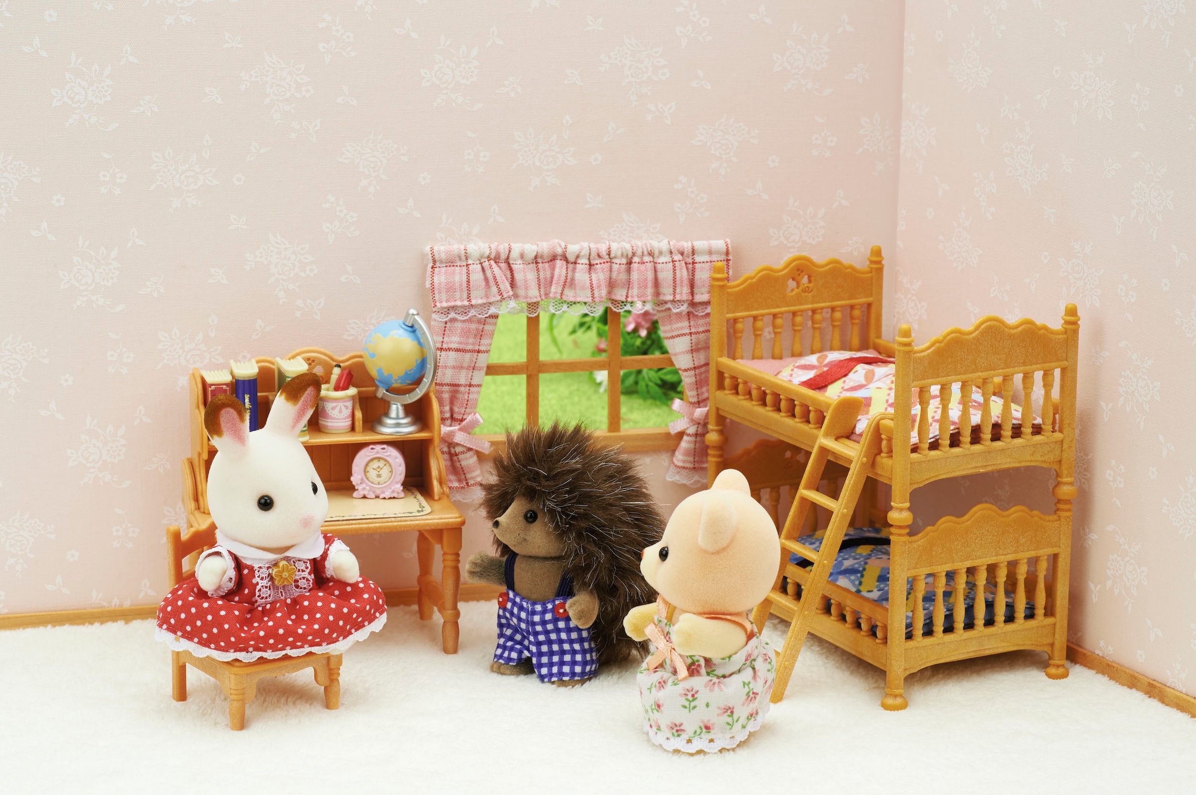 Sylvanian Families Spielwelt »Landhaus Kinderzimmer mit Stockbett (5338)«