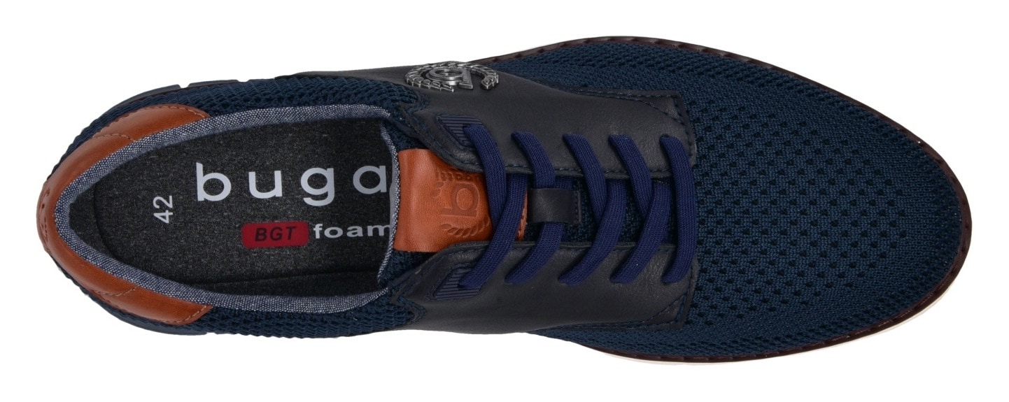 bugatti Slip-On Sneaker, mit elastischen Gummizügen