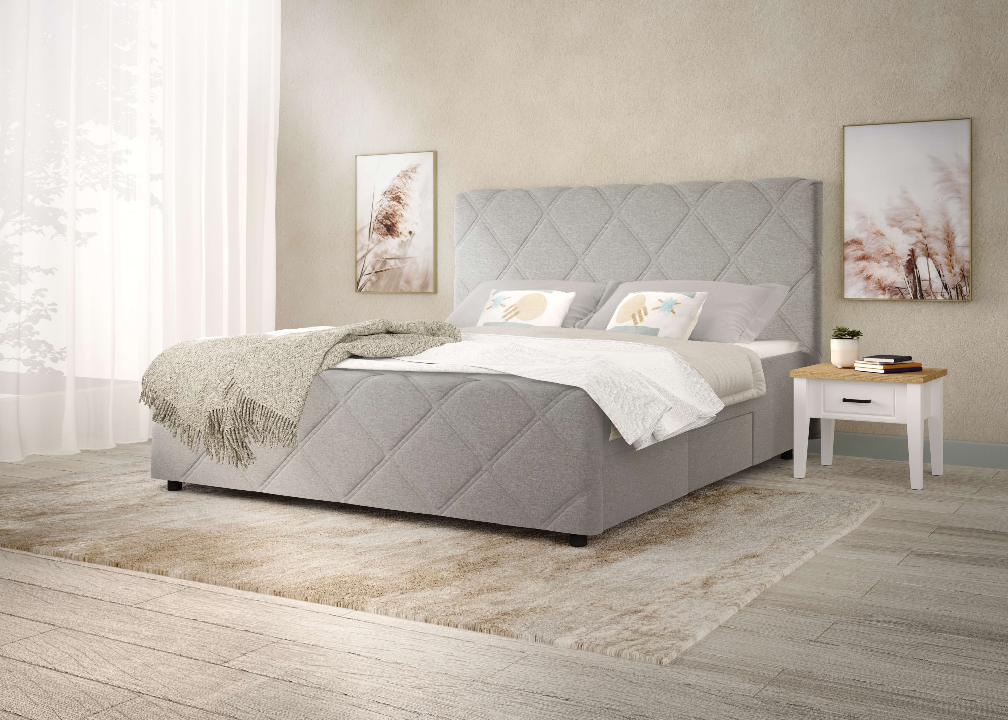 Home affaire Boxbett "Mona" mit 4 Schubladen günstig online kaufen