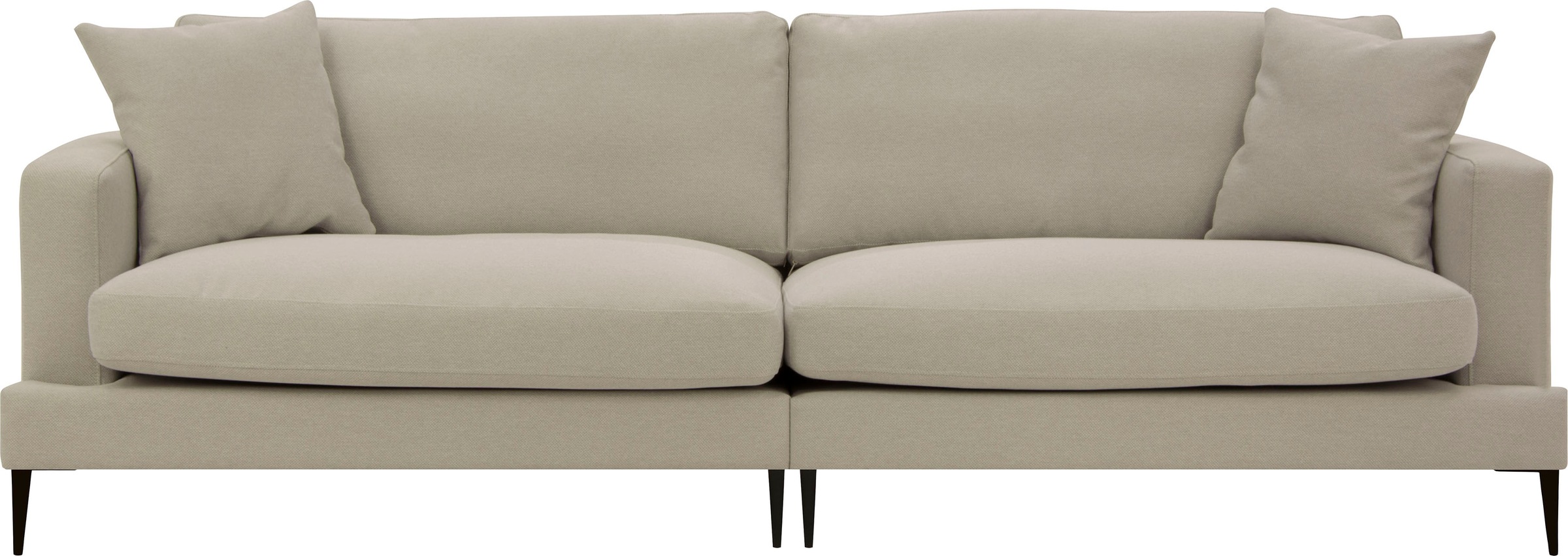 Home affaire 3-Sitzer "Cozy elegantes Designsofa, Maße B/T/H: 211/97/80 cm" günstig online kaufen