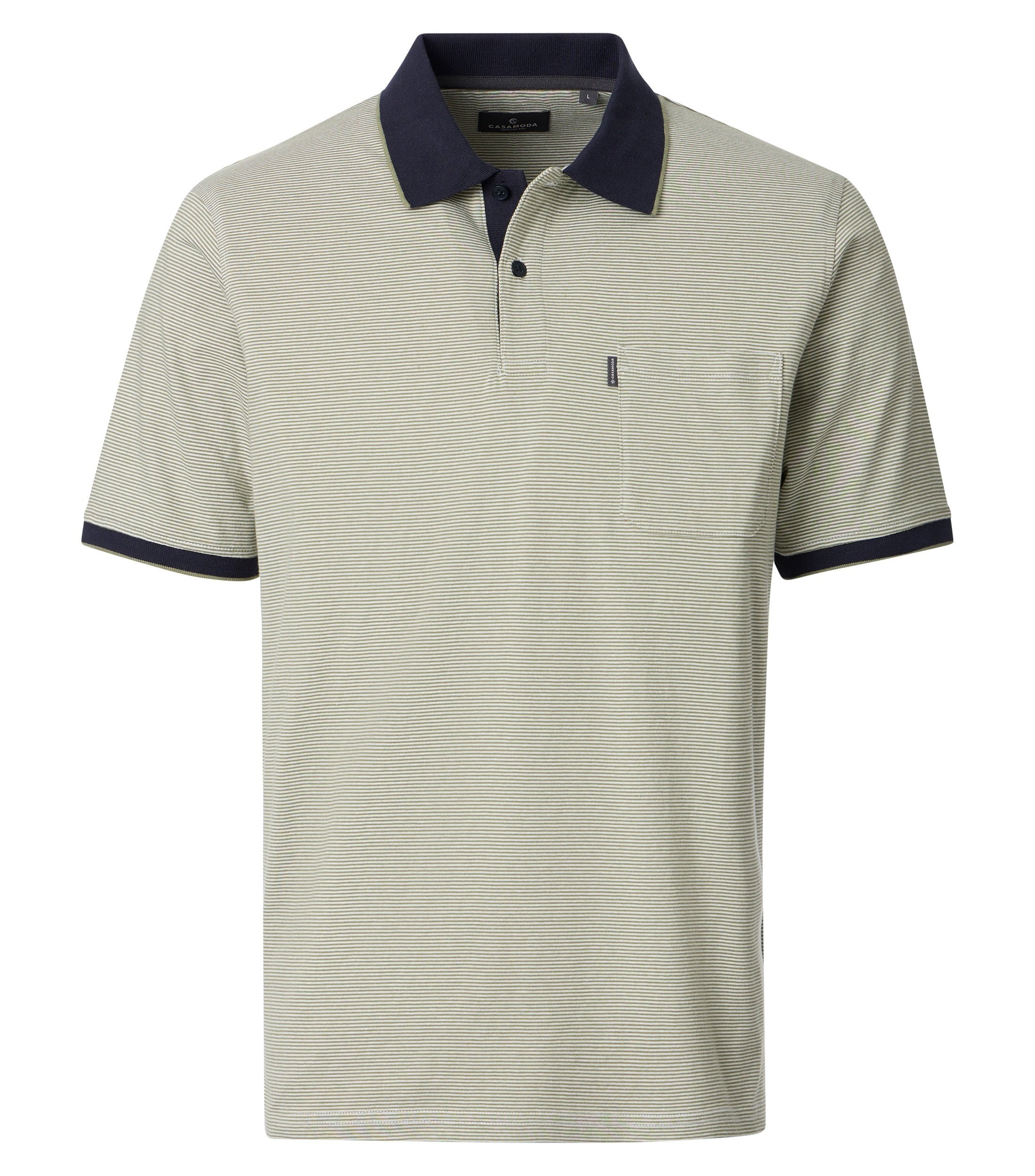 CASAMODA Poloshirt »CASAMODA Polo-Shirt gestreift«