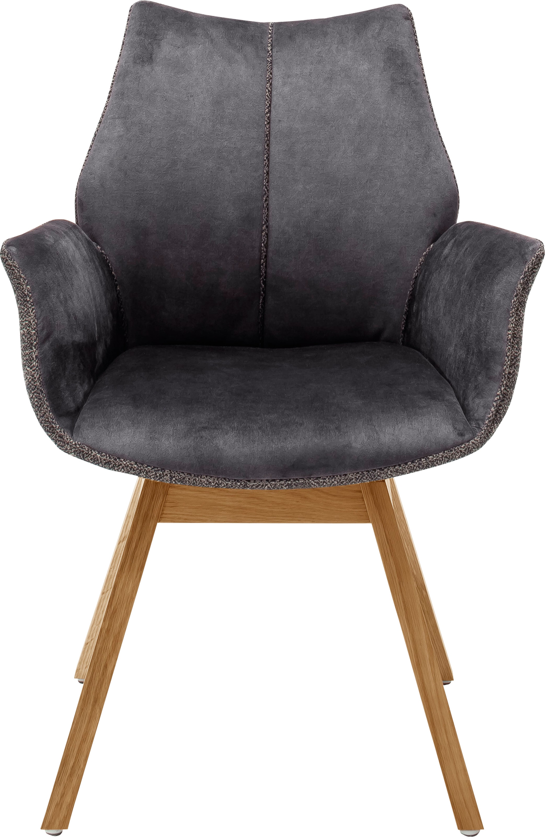 MCA furniture Armlehnstuhl »Tacoma« (Set) 2 Stk.2er Set in Vintage Veloursoptik, 180° drehbar, bis 120 kg belastbar