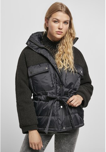 URBAN CLASSICS Winterjacke »Damen Ladies Sherpa derin...