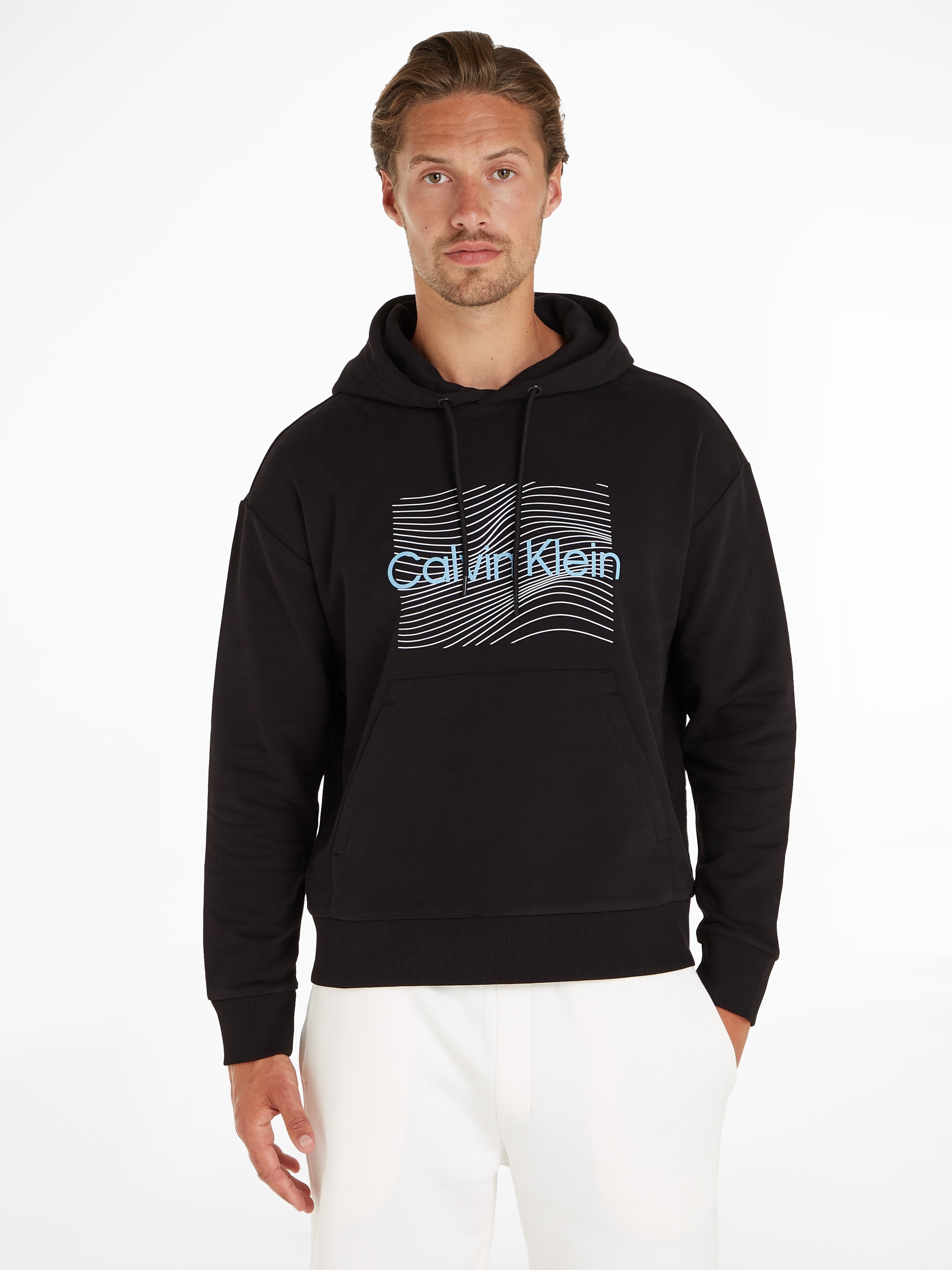 Calvin Klein Sportinis megztinis su gobtuvu »WAVE L...