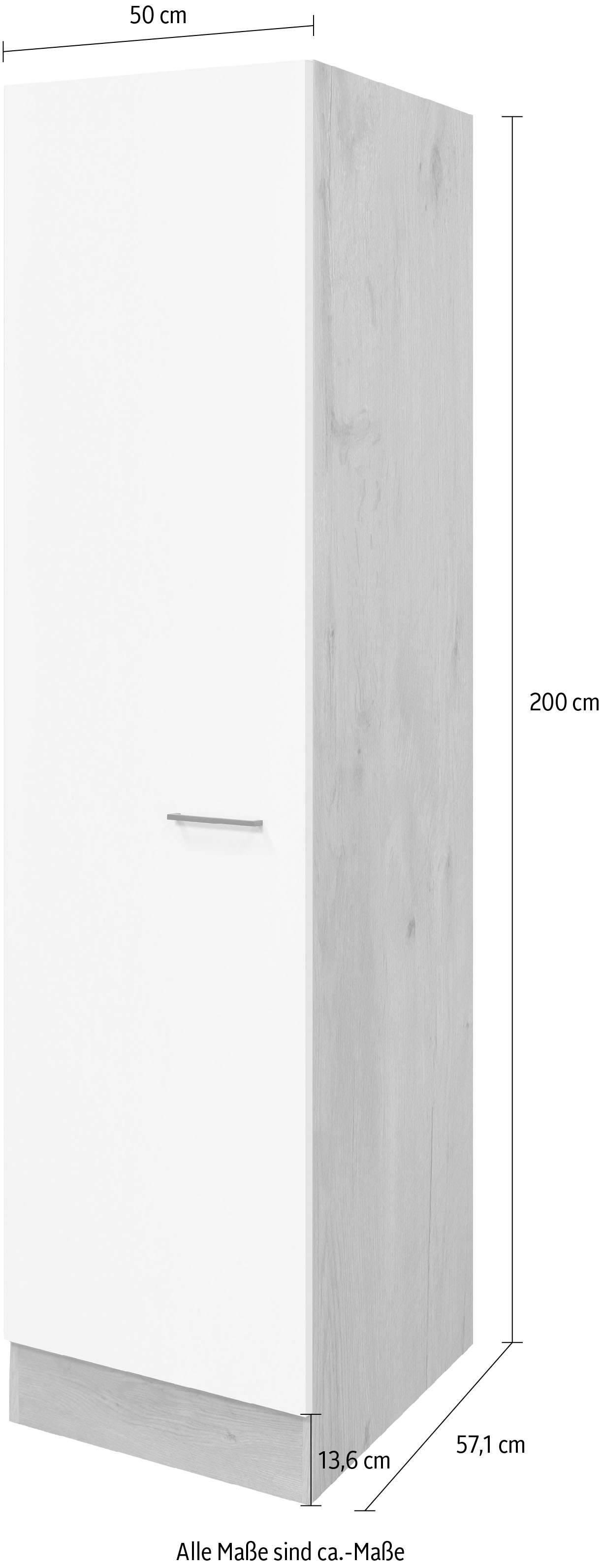 Flex-Well »Vintea«, (B viel kaufen 200 für x x BAUR | Seitenschrank T) 57 50 cm, x H Stauraum x