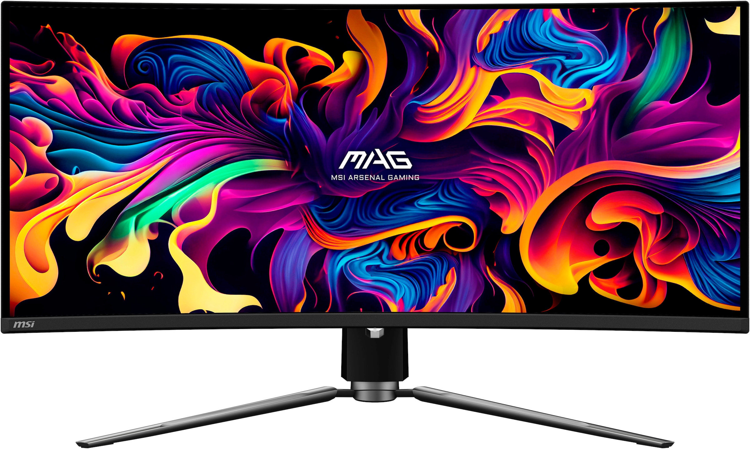 MSI Curved-Gaming-Monitor »MAG 341CQP QD-OLED«, 87 cm/34 Zoll, 3440 x 1440 px, UWQHD, 0,03 ms Reaktionszeit, 175 Hz