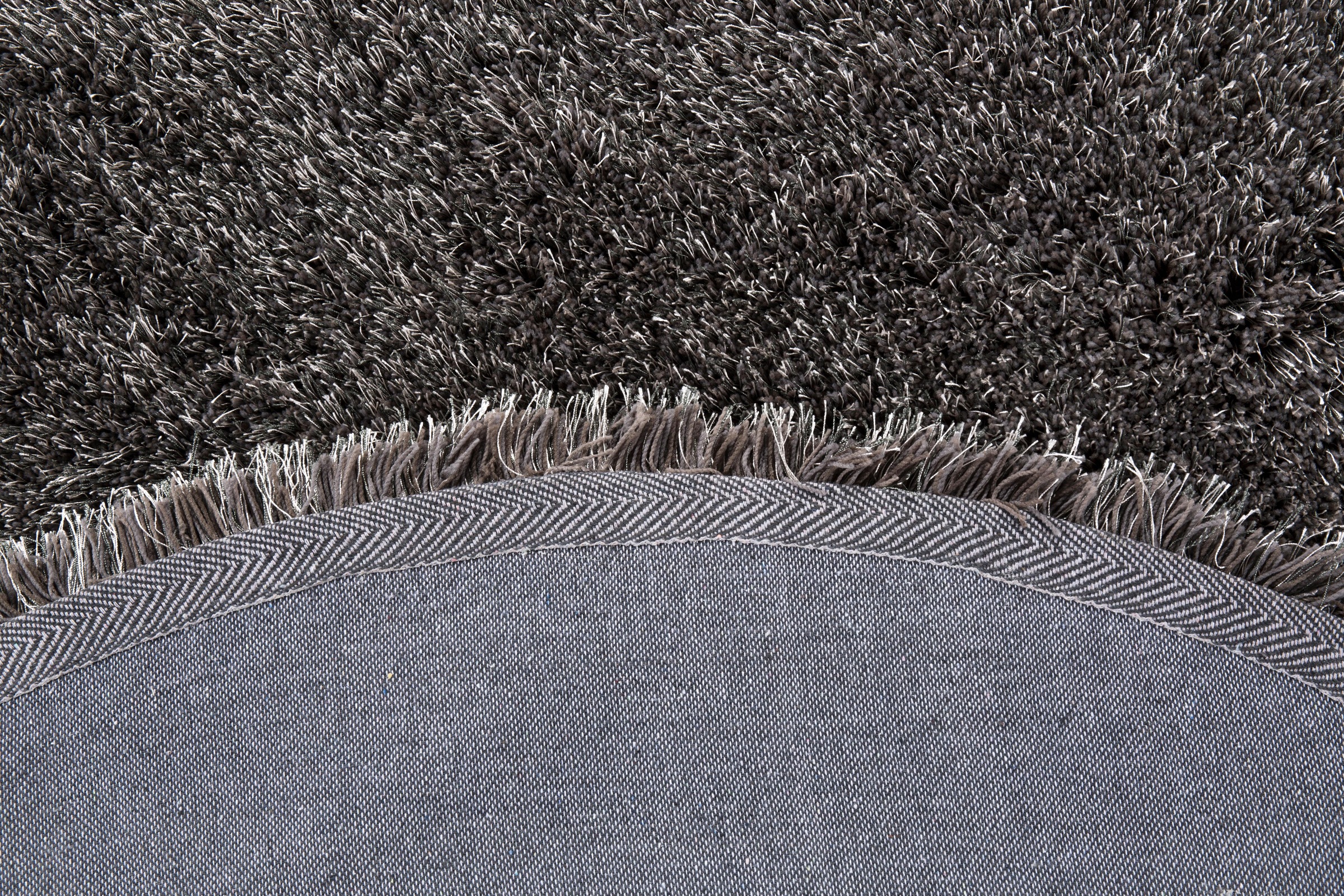 LUXOR living Hochflor-Teppich »Churchill«, rund, 58 mm Höhe, besonders weich durch Microfaser, Wohnzimmer