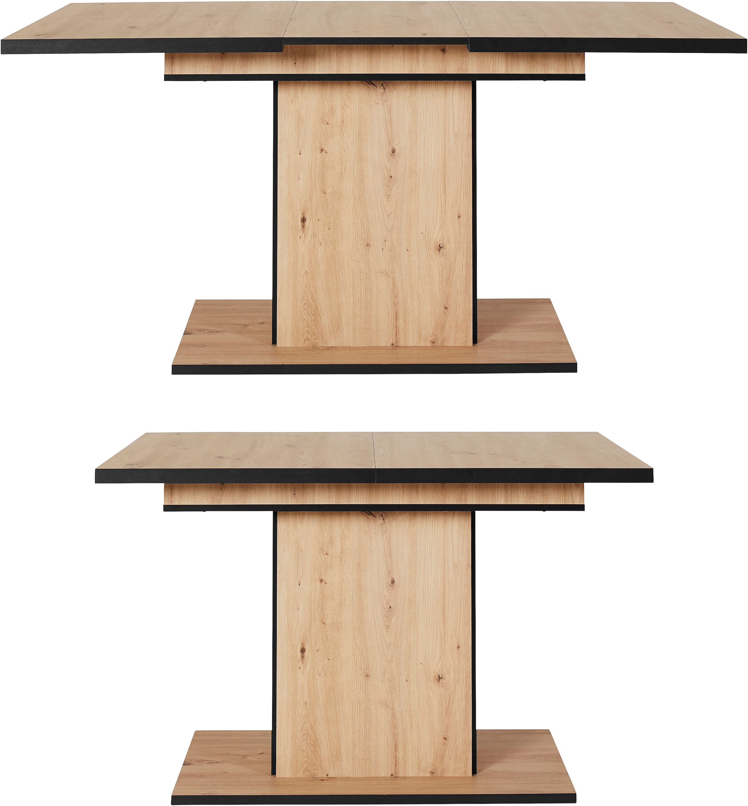 HELA Esstisch »Ariana«, durch innenliegende Einlegeplatten ausziehbar  120-160 cm kaufen | BAUR