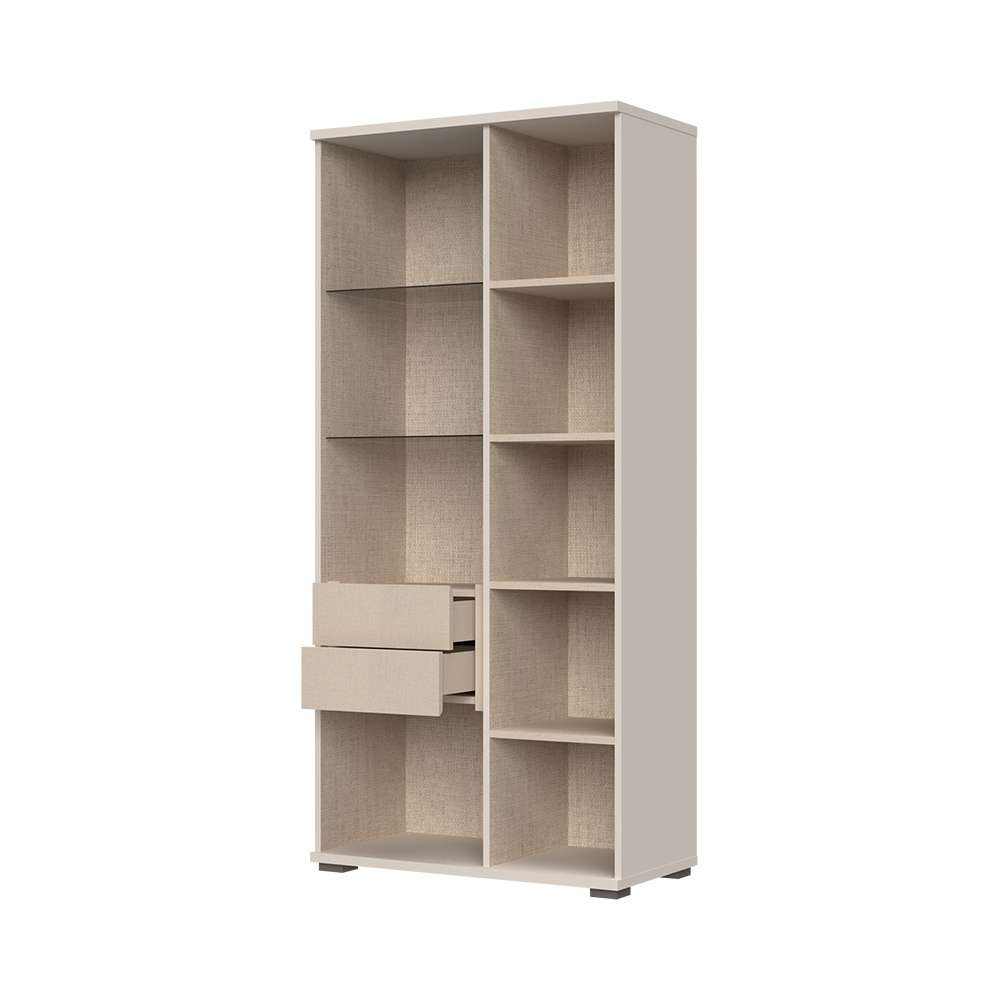 PLACES OF STYLE Vitrine »Opera, Showcase mit Parsol-Sicherheitsglas im modernen Look« UV lackiert, Soft Close Funktion, Höhenverstellbare Füße