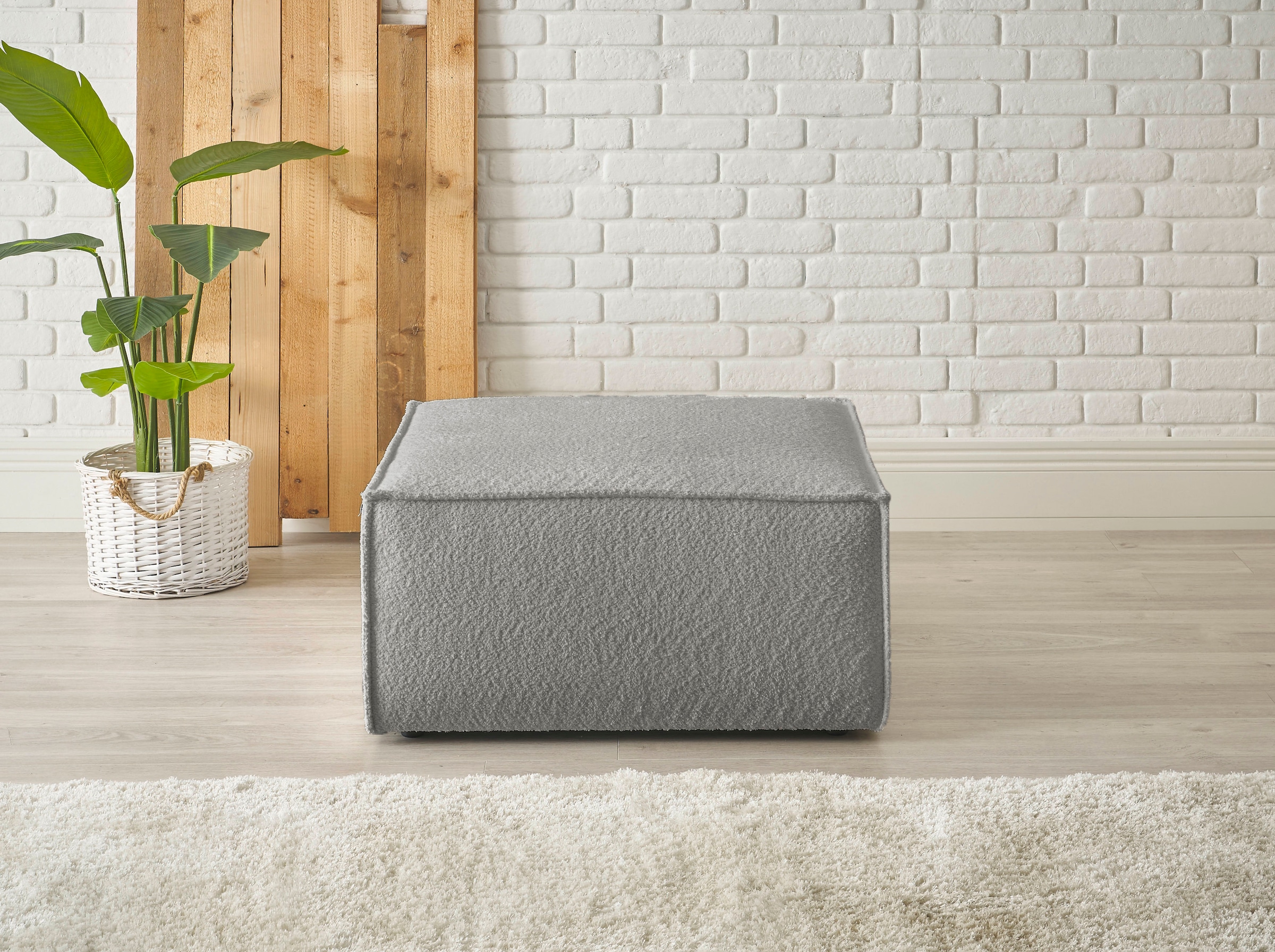 andas Hocker "Finnley", quadratisch, passt z. Loveseat Finnley günstig online kaufen