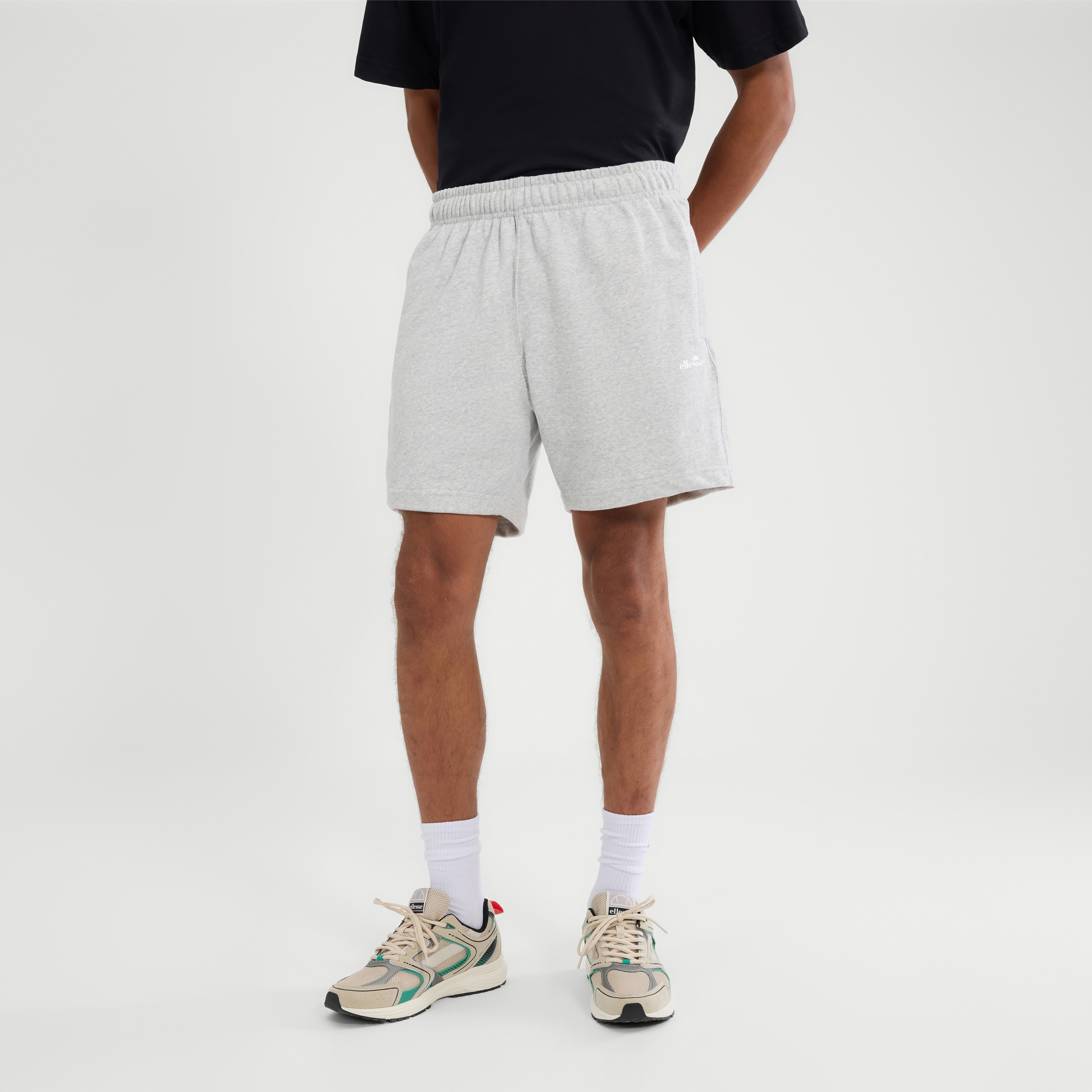 Ellesse Sweatshorts "ZANICA SHORT" für Erwachsene, mit Gummizug, aus Baumwolle und Polyester