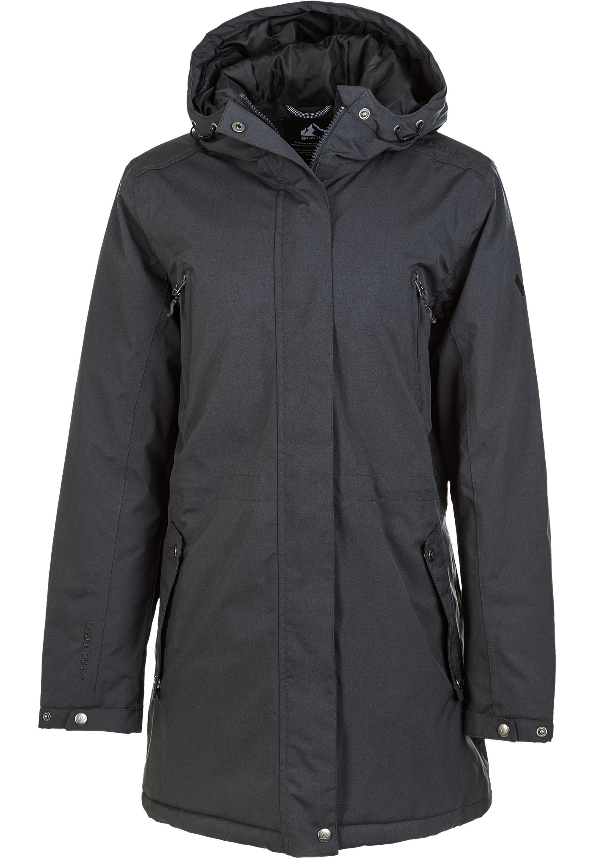 WHISTLER Parka »Basta W Long W-PRO 10000«, mit wasser- und winddichter Membran