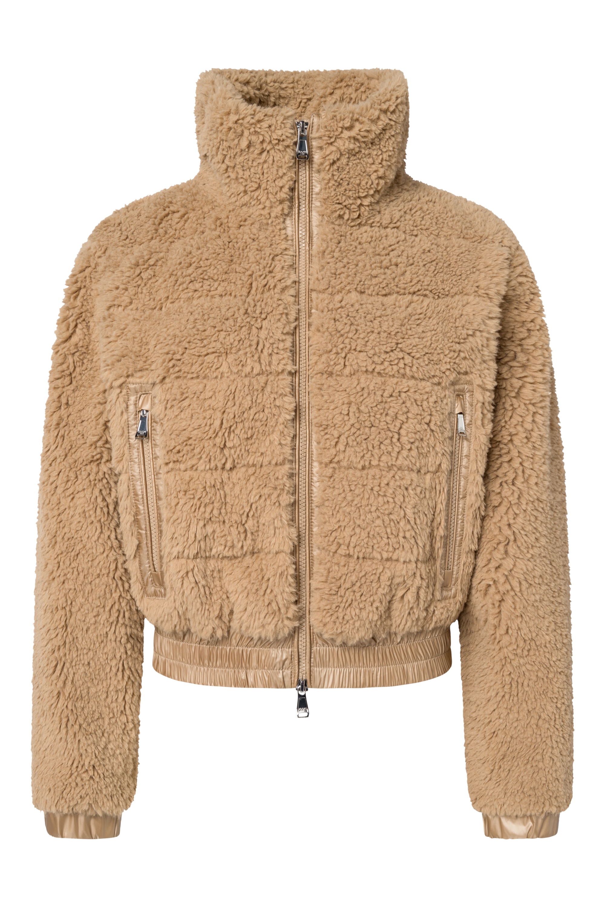Joop Jeans Fellimitatjacke "Olivet", ohne Kapuze, Mit Rundhalsausschnitt günstig online kaufen